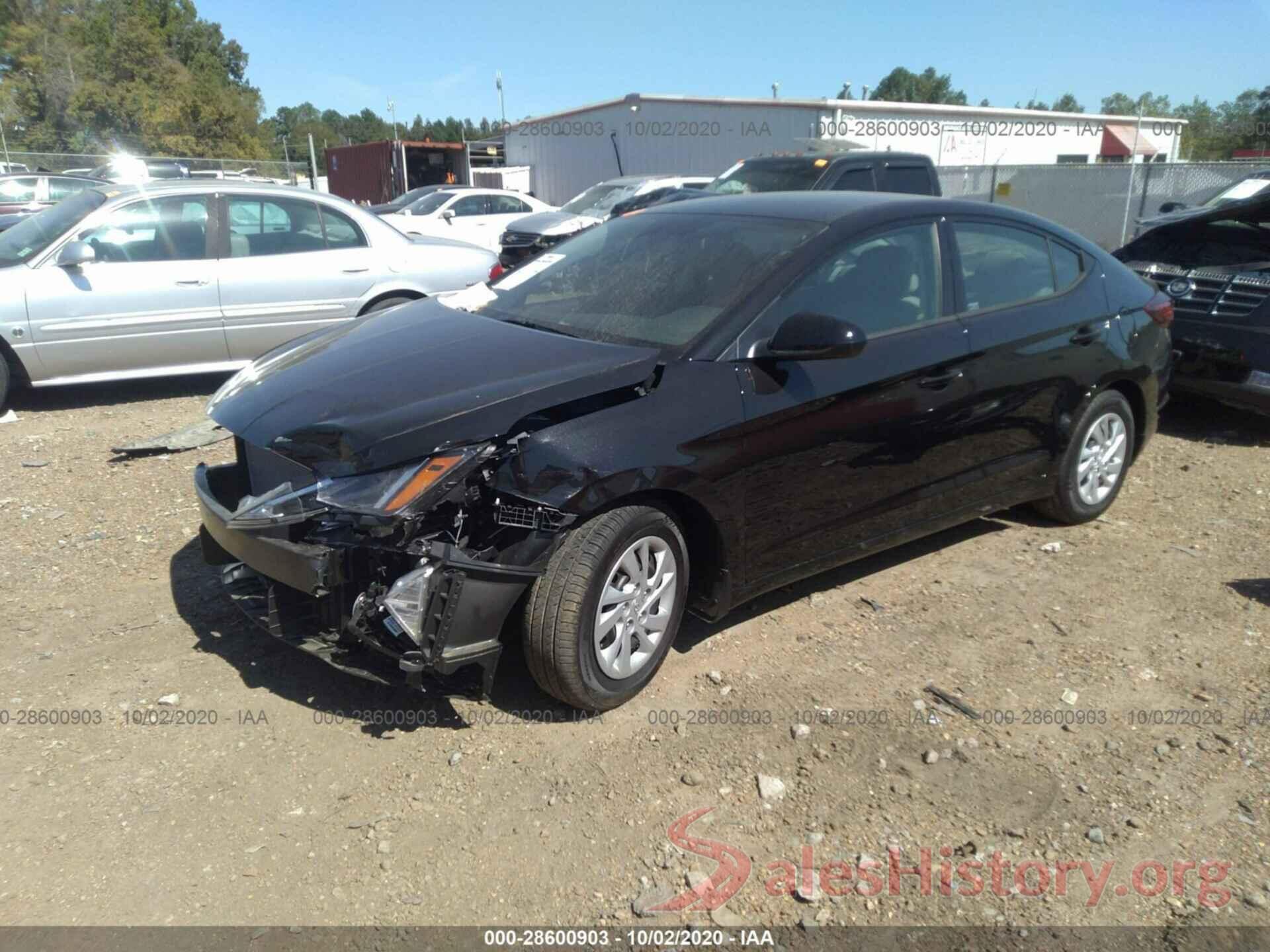 5NPD74LF4LH526885 2020 HYUNDAI ELANTRA