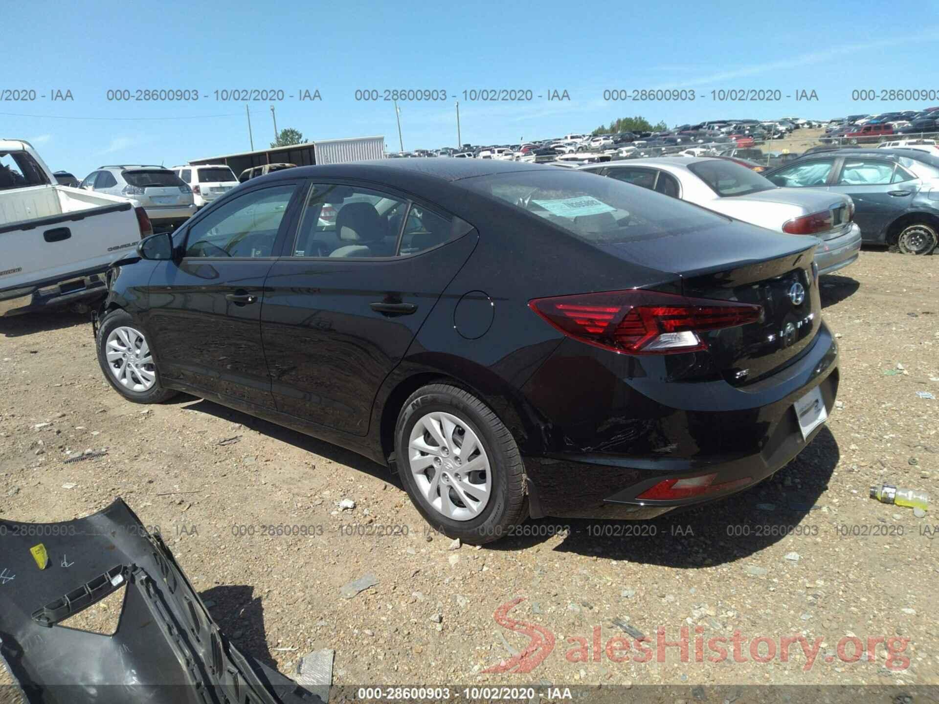 5NPD74LF4LH526885 2020 HYUNDAI ELANTRA