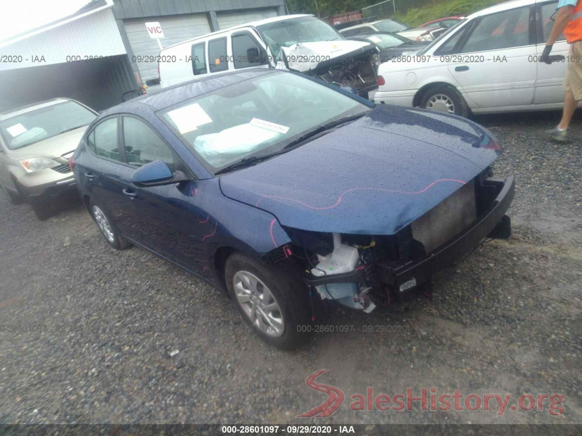 5NPD74LF8KH400642 2019 HYUNDAI ELANTRA