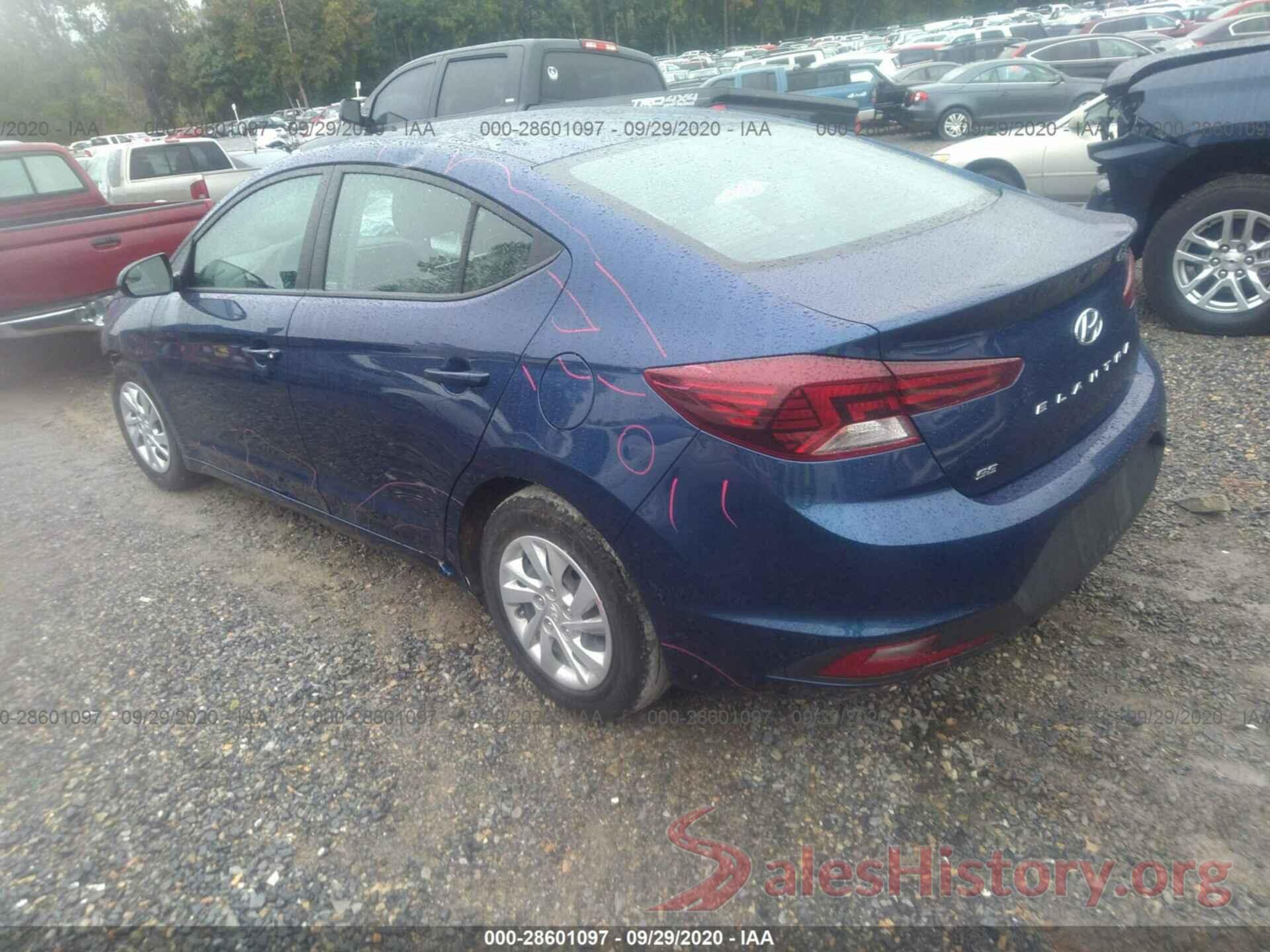 5NPD74LF8KH400642 2019 HYUNDAI ELANTRA