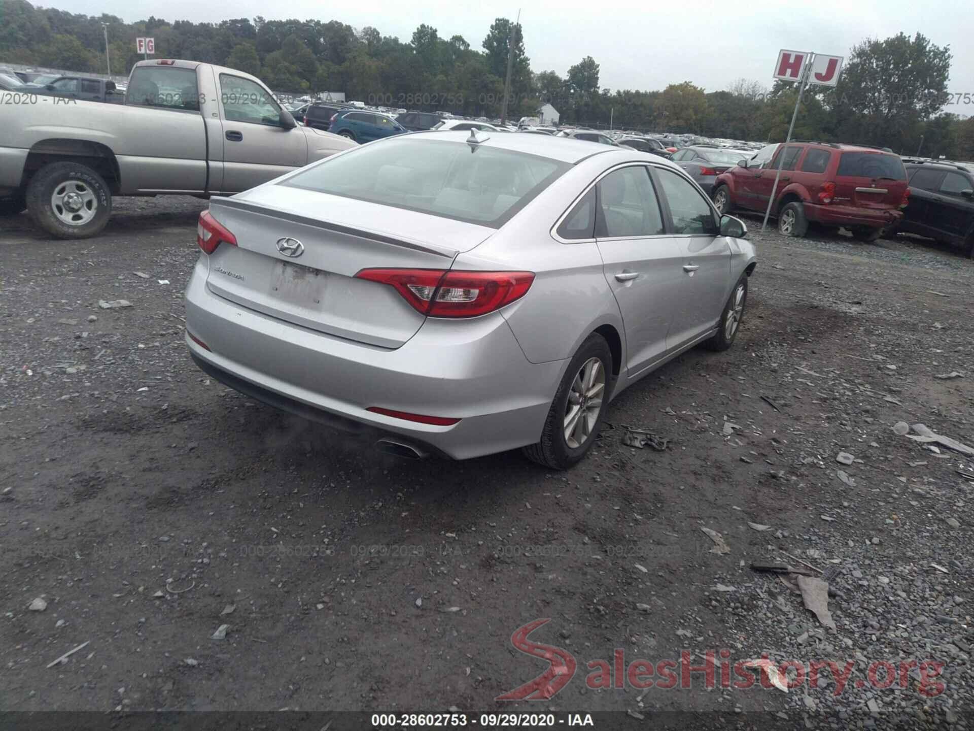 5NPE24AF1GH348848 2016 HYUNDAI SONATA