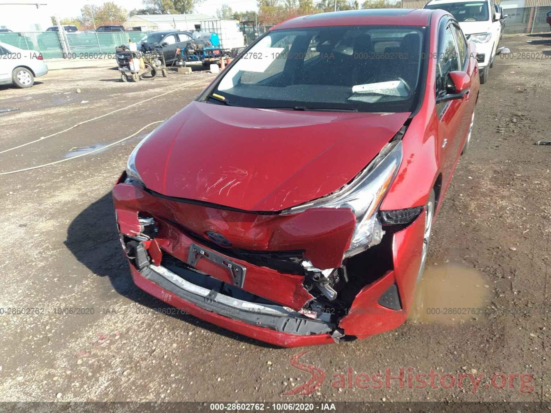 JTDKARFU6G3502380 2016 TOYOTA PRIUS