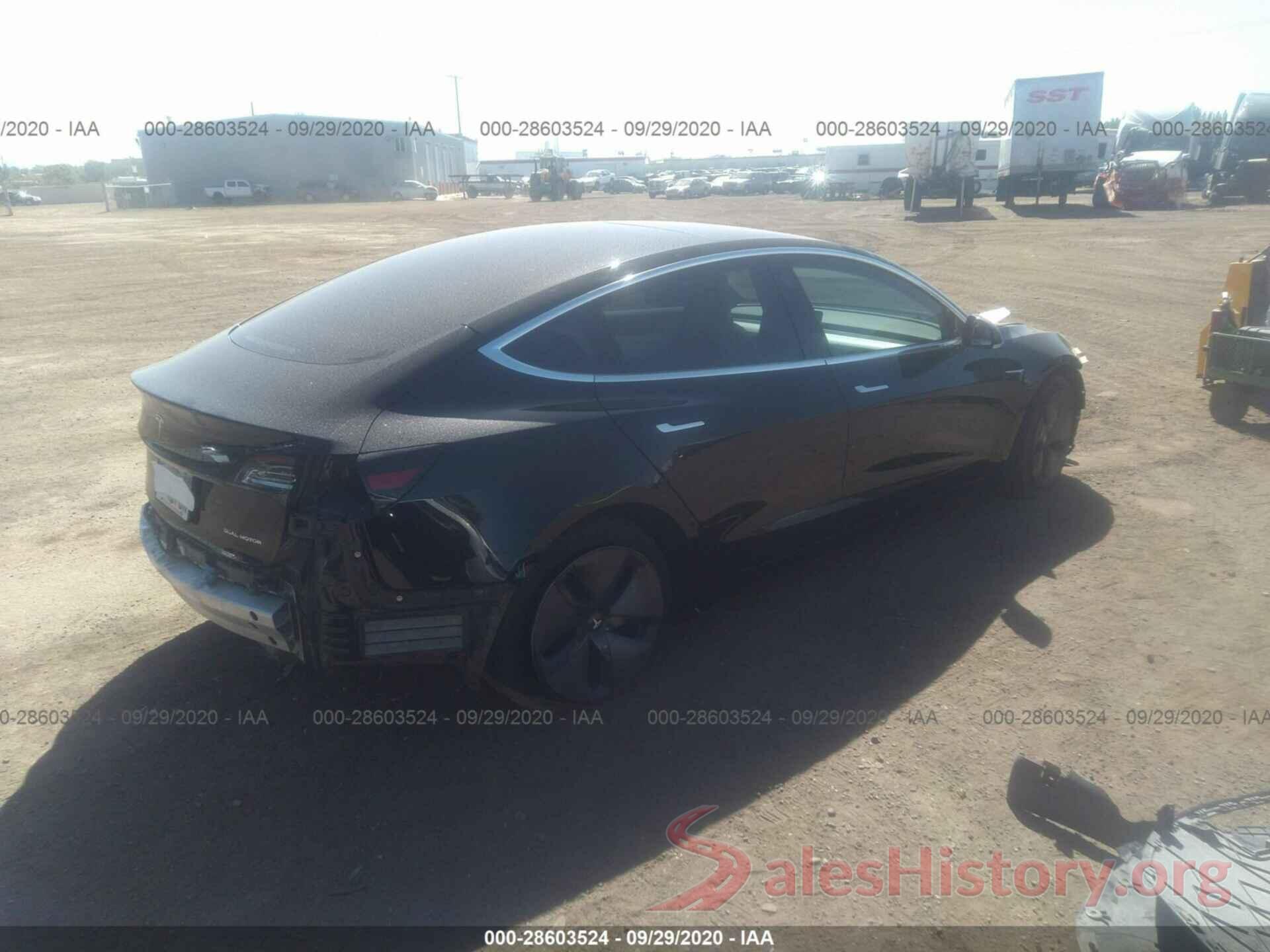 5YJ3E1EB5KF390645 2019 TESLA MODEL 3