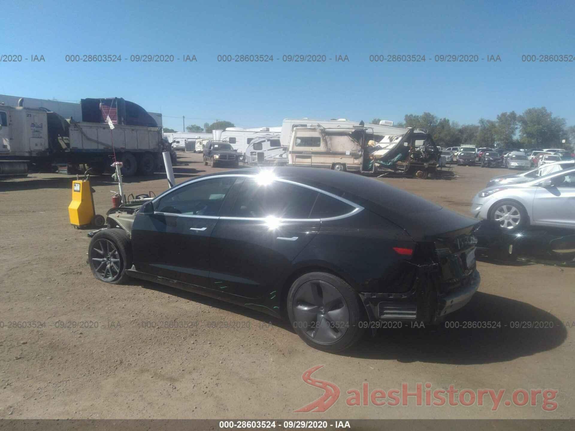 5YJ3E1EB5KF390645 2019 TESLA MODEL 3