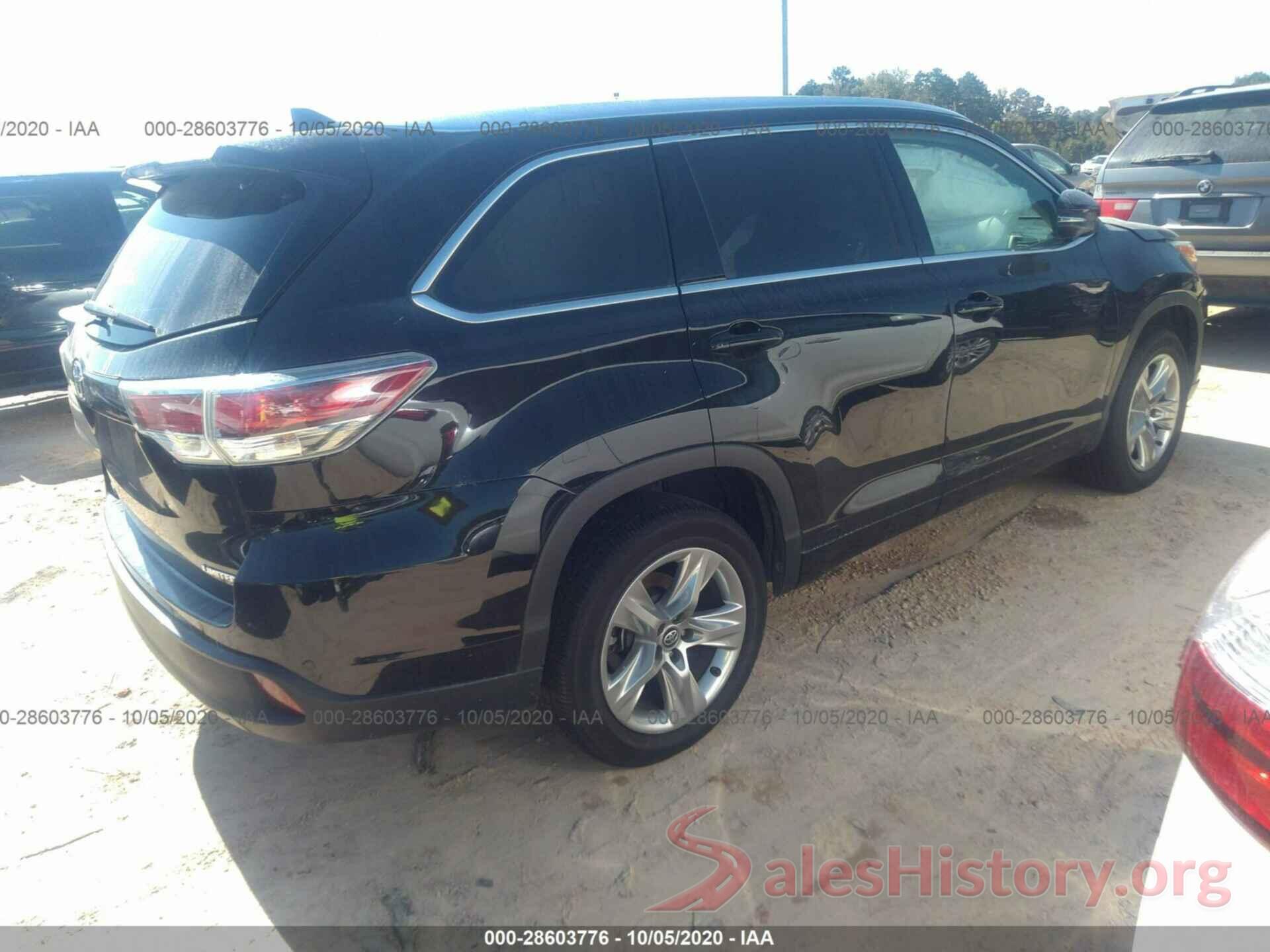 5TDYKRFH5GS167198 2016 TOYOTA HIGHLANDER