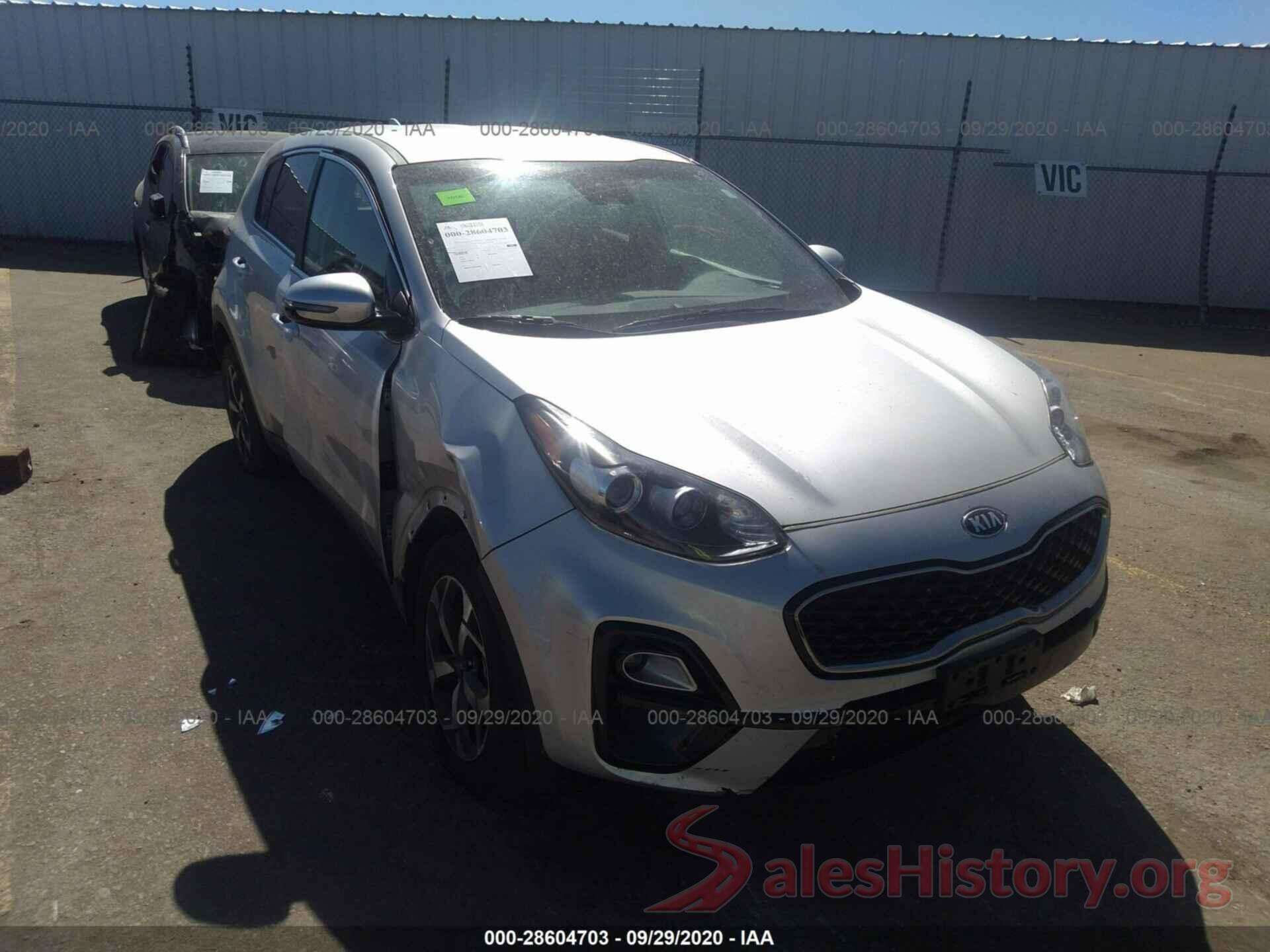 KNDPMCAC1L7794399 2020 KIA SPORTAGE