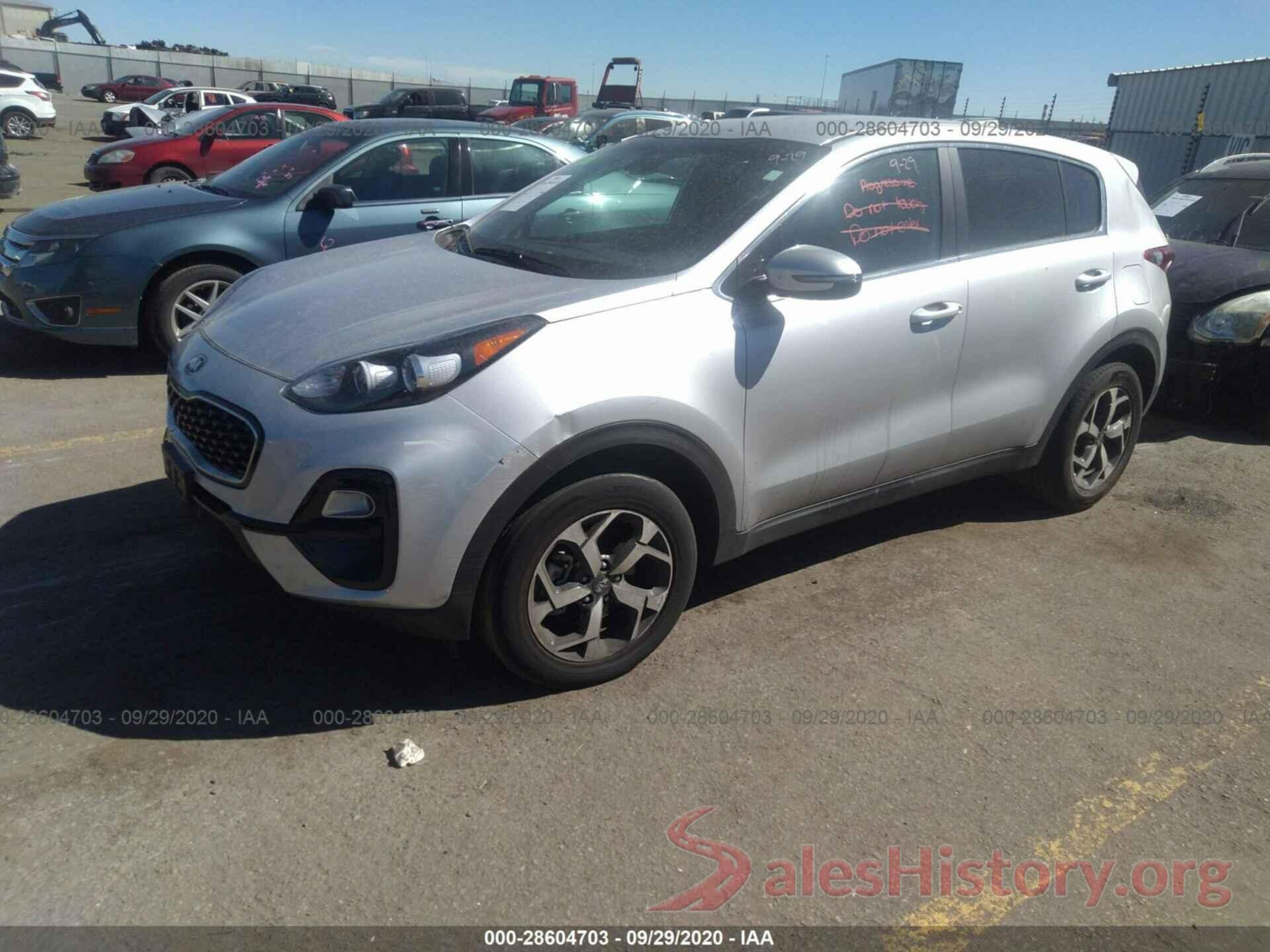 KNDPMCAC1L7794399 2020 KIA SPORTAGE