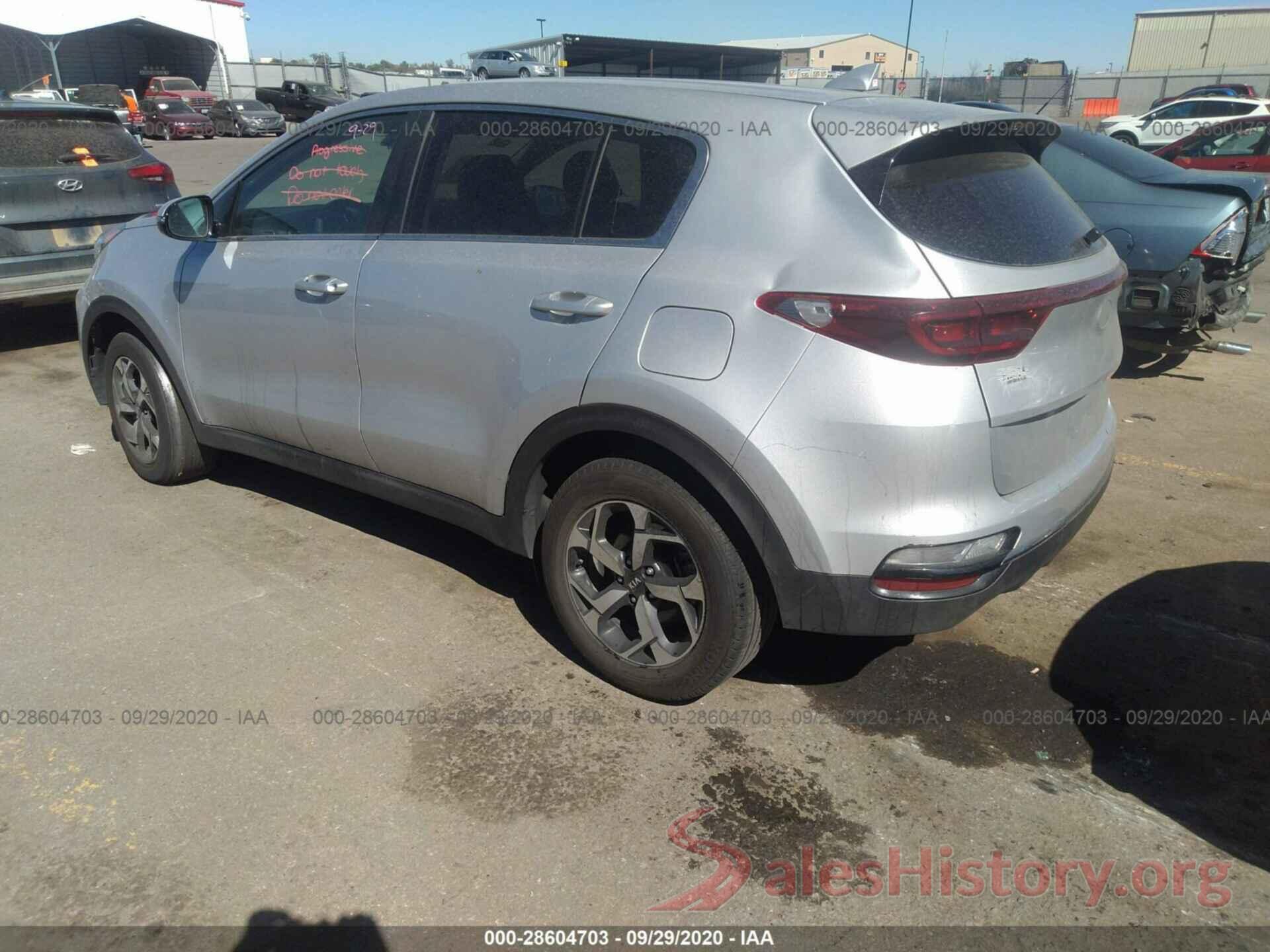 KNDPMCAC1L7794399 2020 KIA SPORTAGE