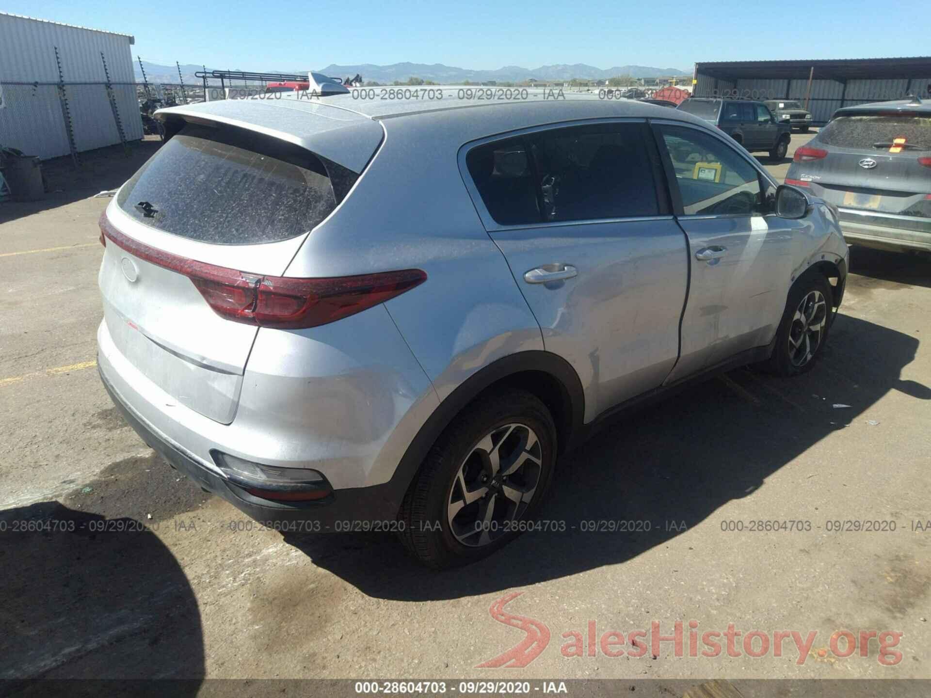 KNDPMCAC1L7794399 2020 KIA SPORTAGE