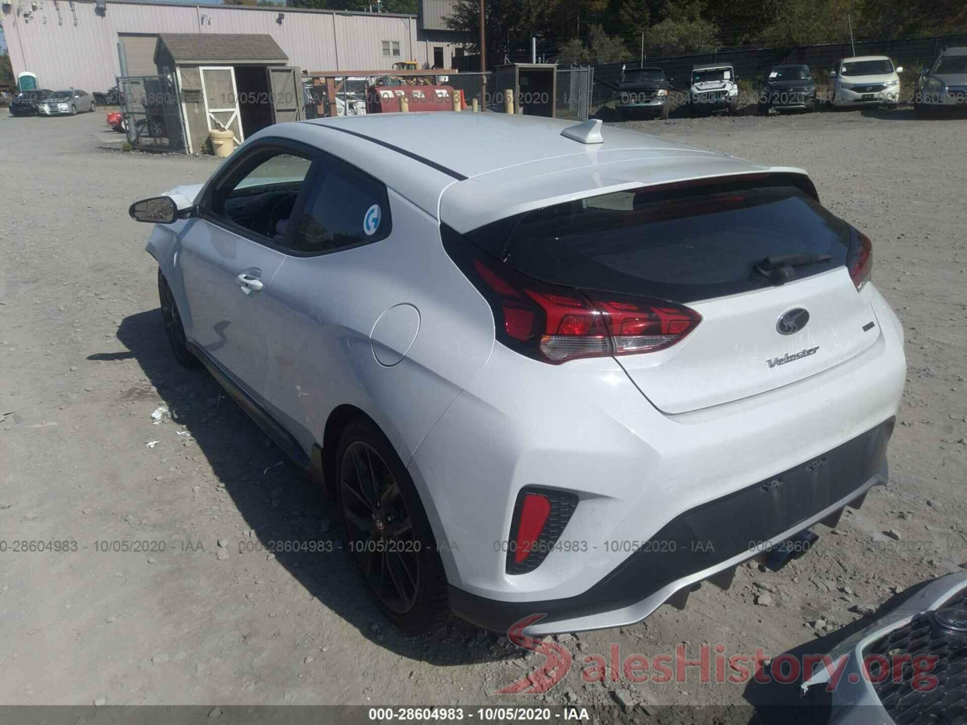 KMHTH6AB6KU016106 2019 HYUNDAI VELOSTER