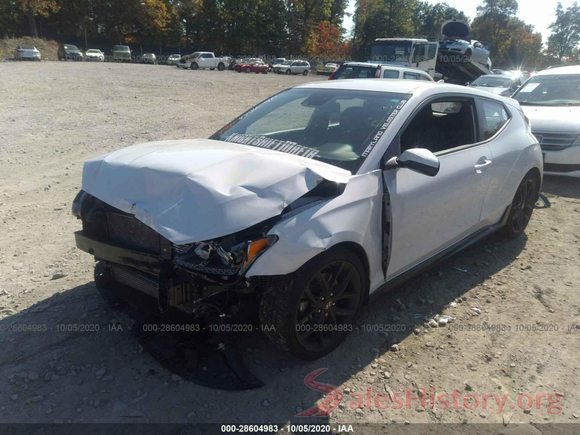 KMHTH6AB6KU016106 2019 HYUNDAI VELOSTER