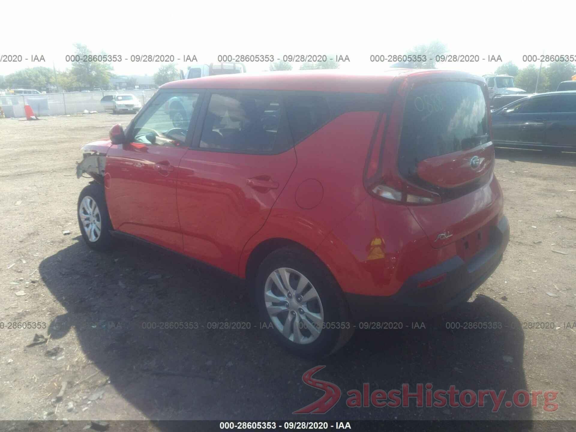 KNDJ23AU4L7031345 2020 KIA SOUL