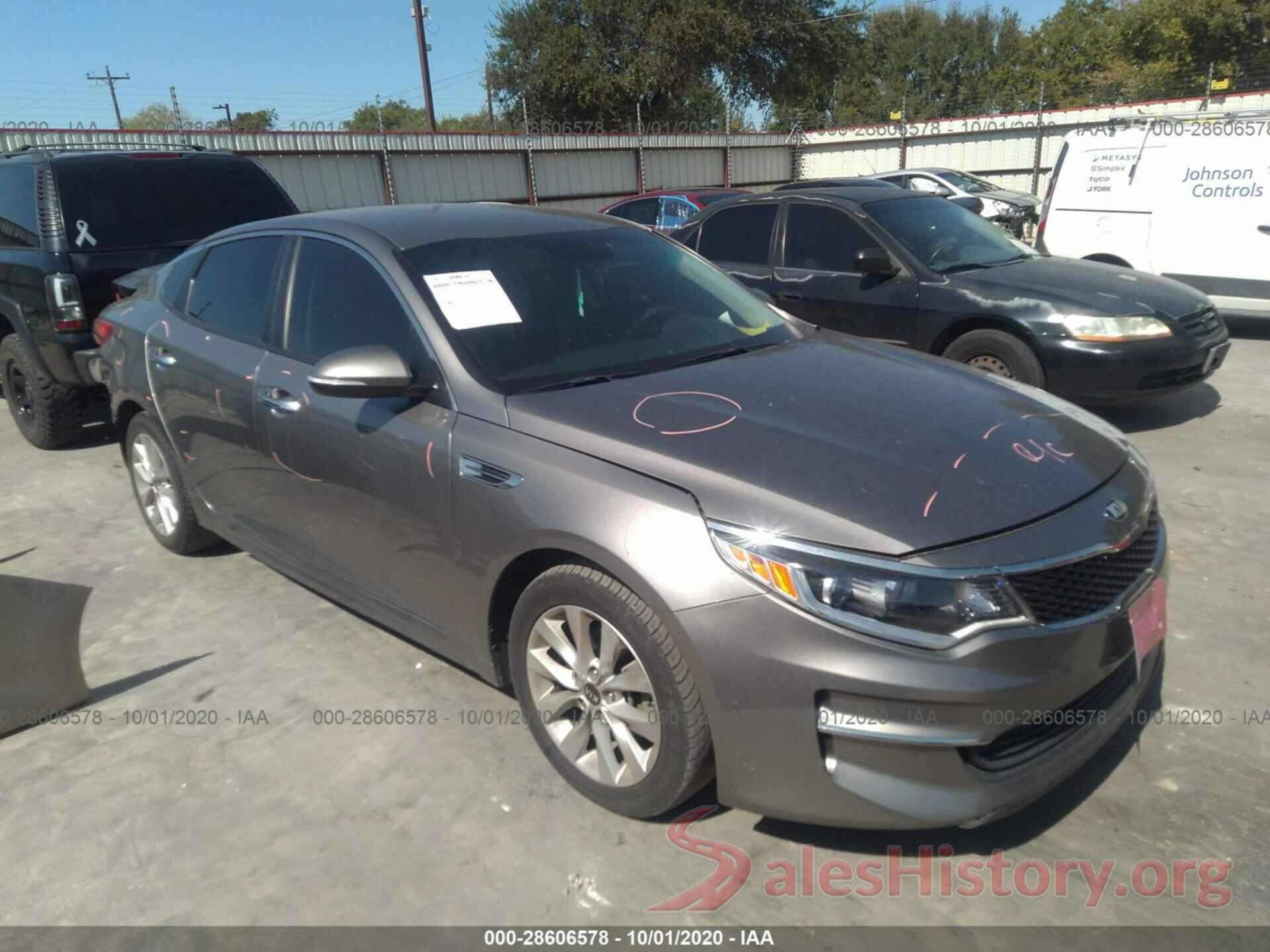 5XXGT4L31GG045928 2016 KIA OPTIMA