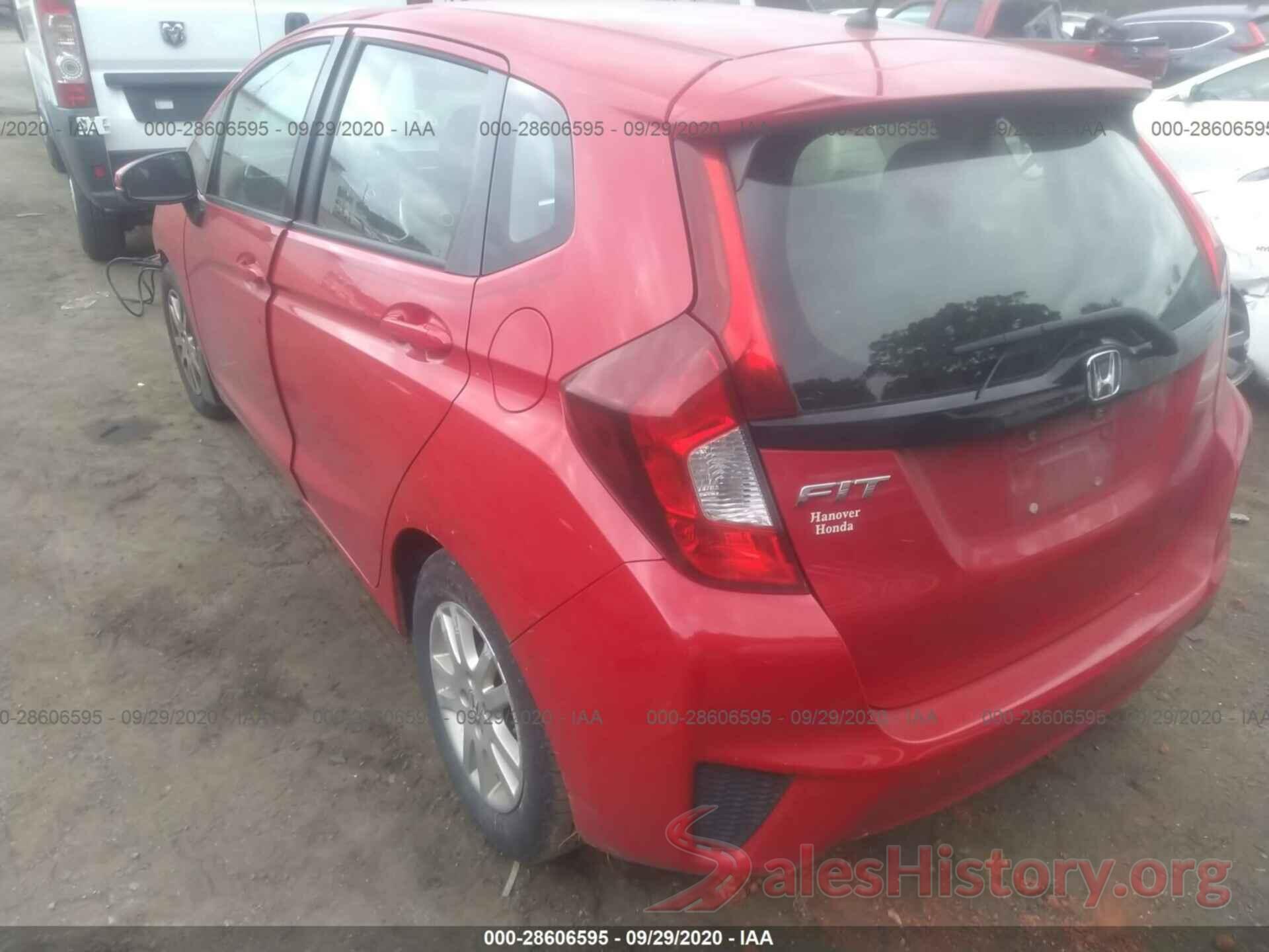 JHMGK5H54GX009838 2016 HONDA FIT