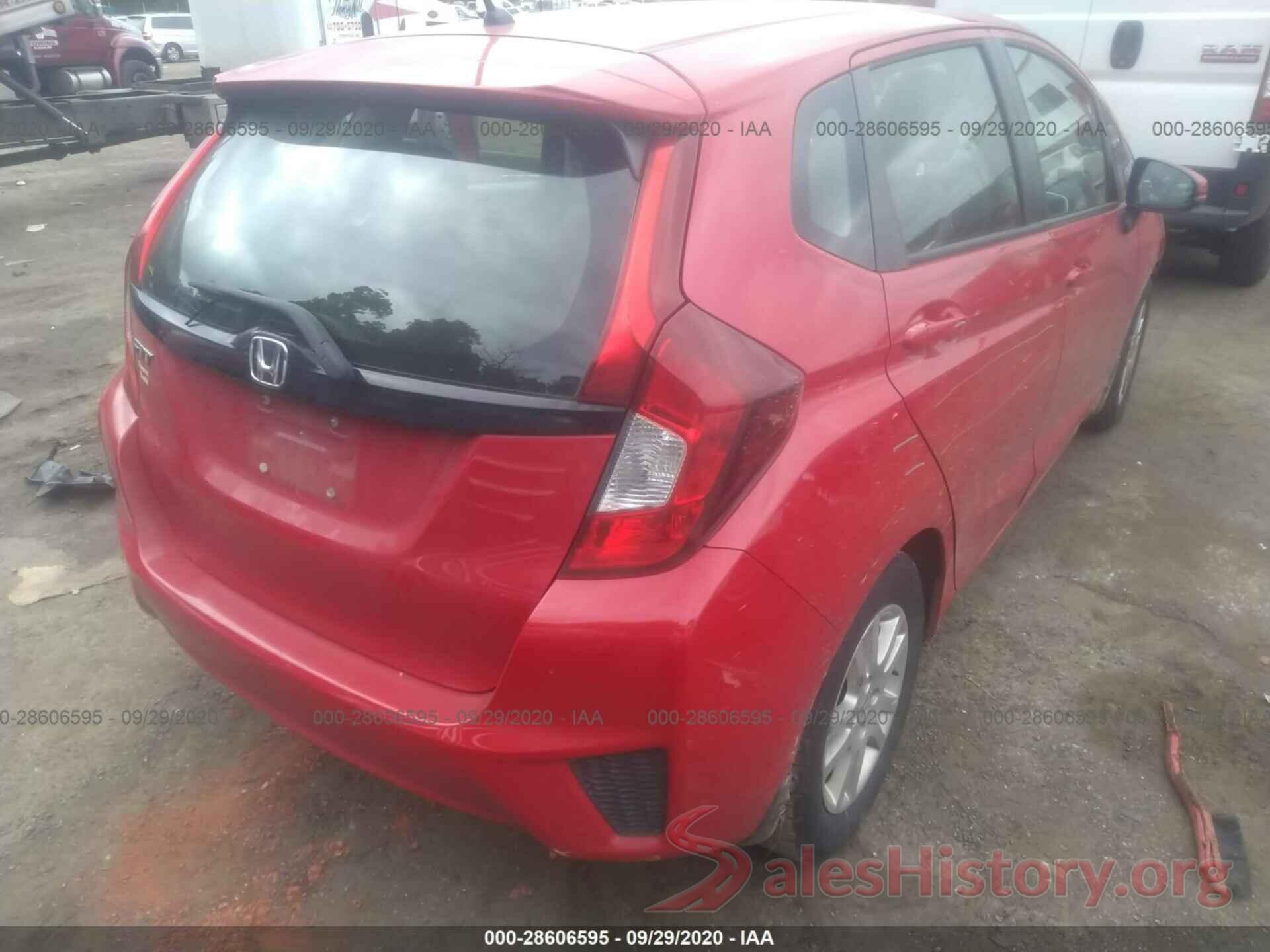 JHMGK5H54GX009838 2016 HONDA FIT