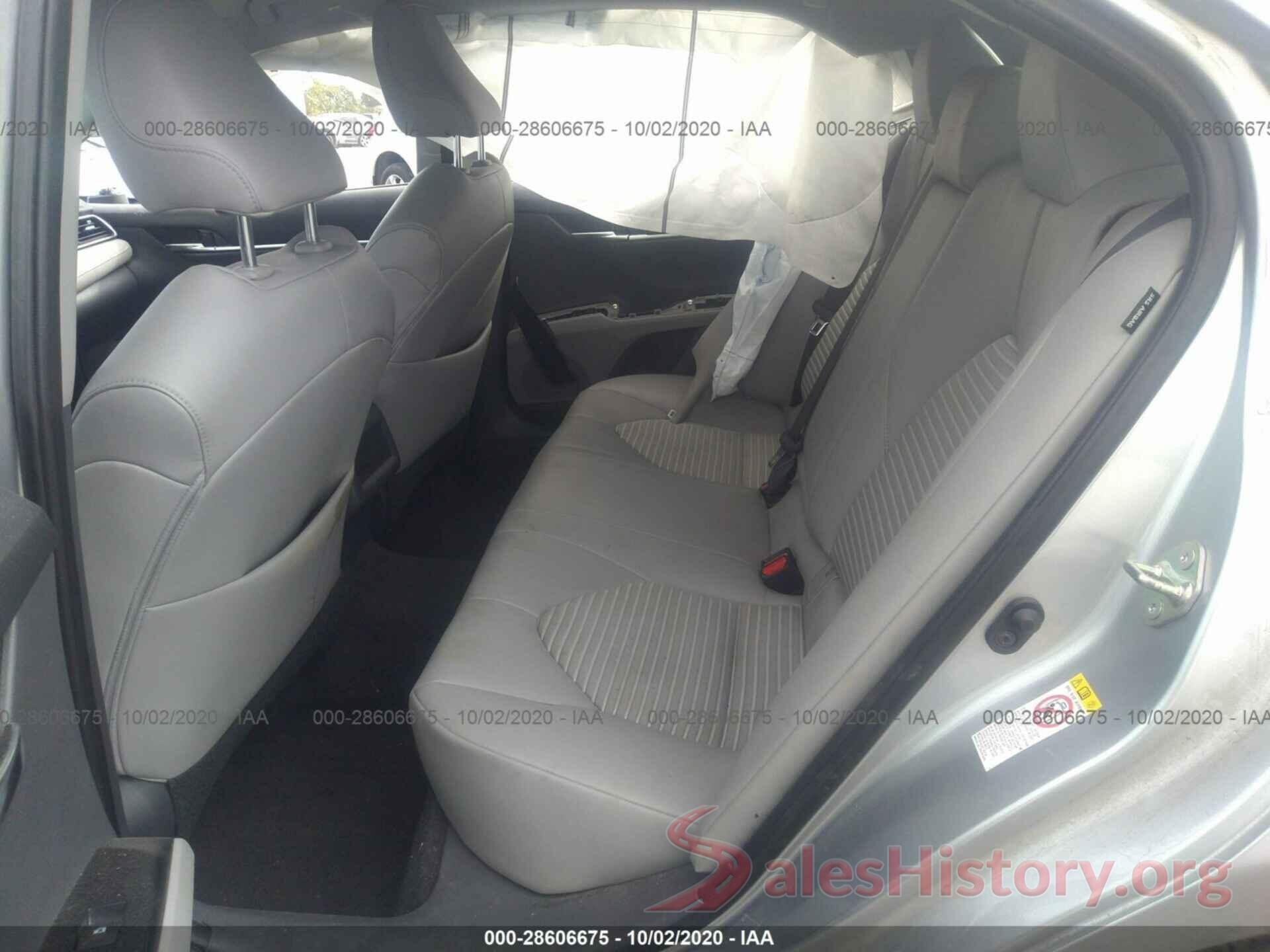 4T1B11HK3KU172662 2019 TOYOTA CAMRY