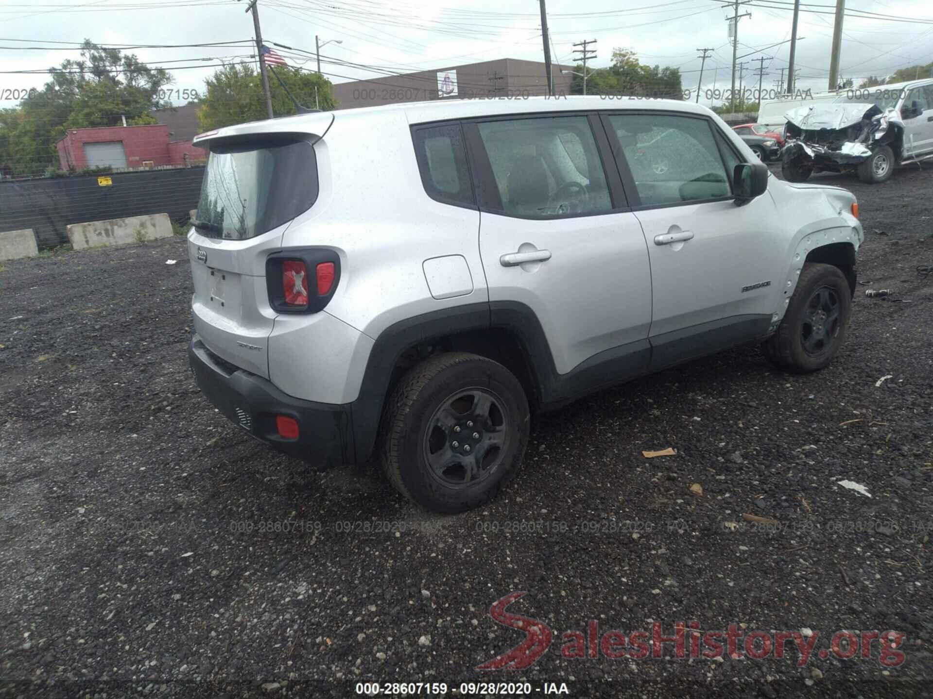 ZACCJBAB6HPE43538 2017 JEEP RENEGADE