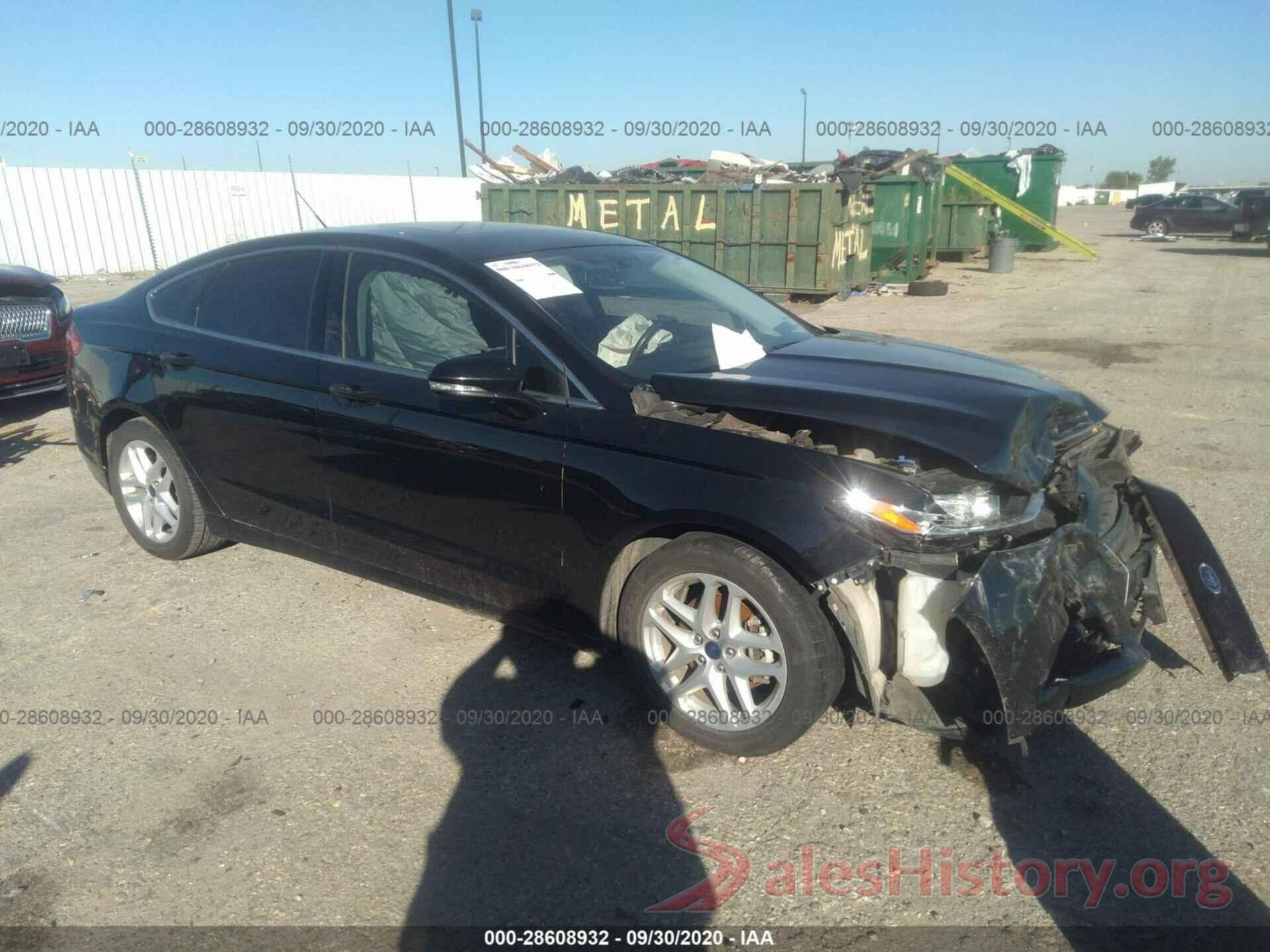 3FA6P0HD0GR306578 2016 FORD FUSION