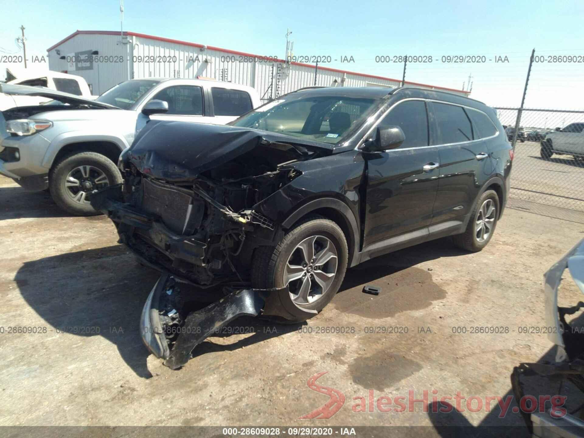 KM8SM4HF2GU150378 2016 HYUNDAI SANTA FE