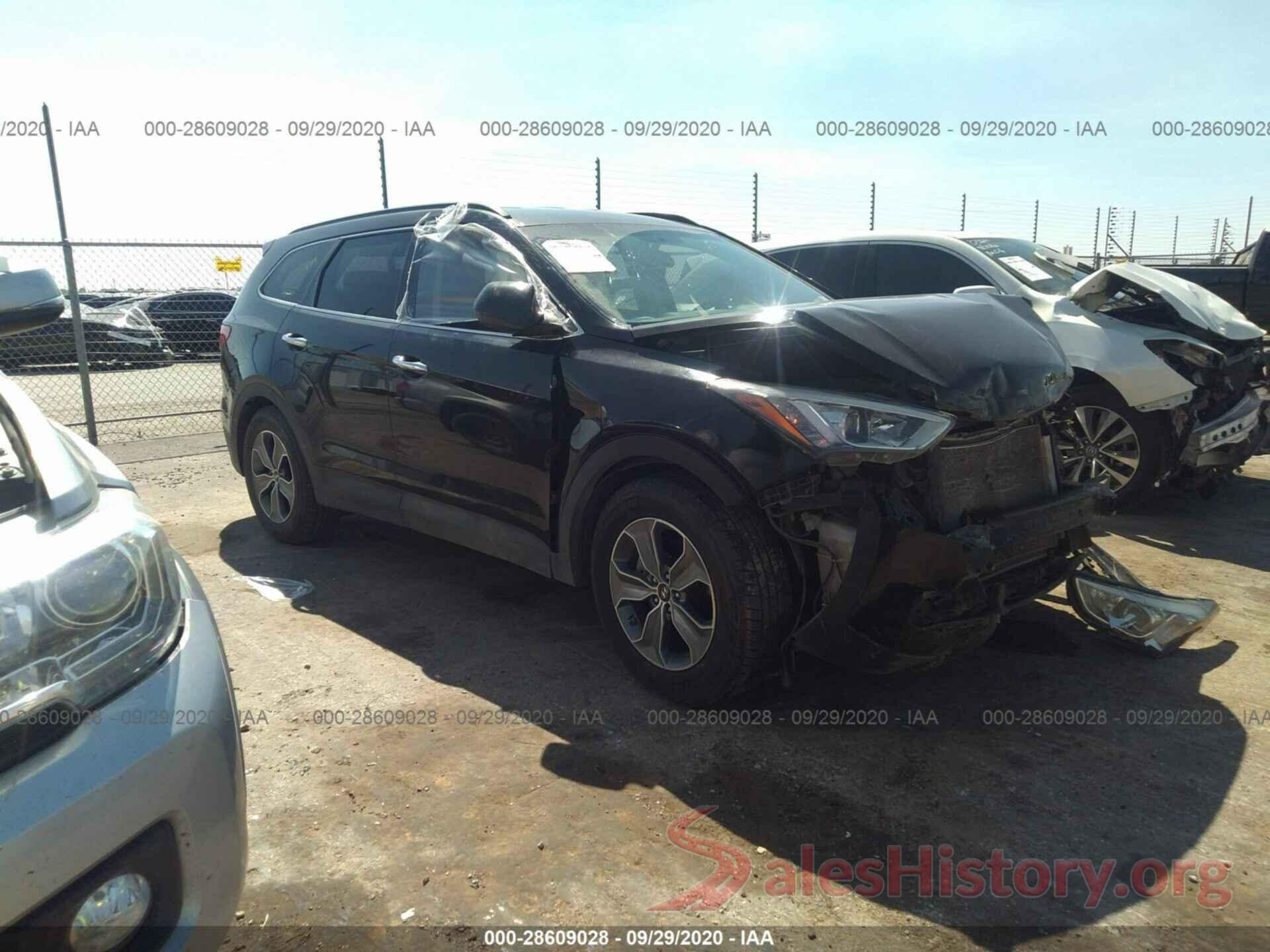 KM8SM4HF2GU150378 2016 HYUNDAI SANTA FE