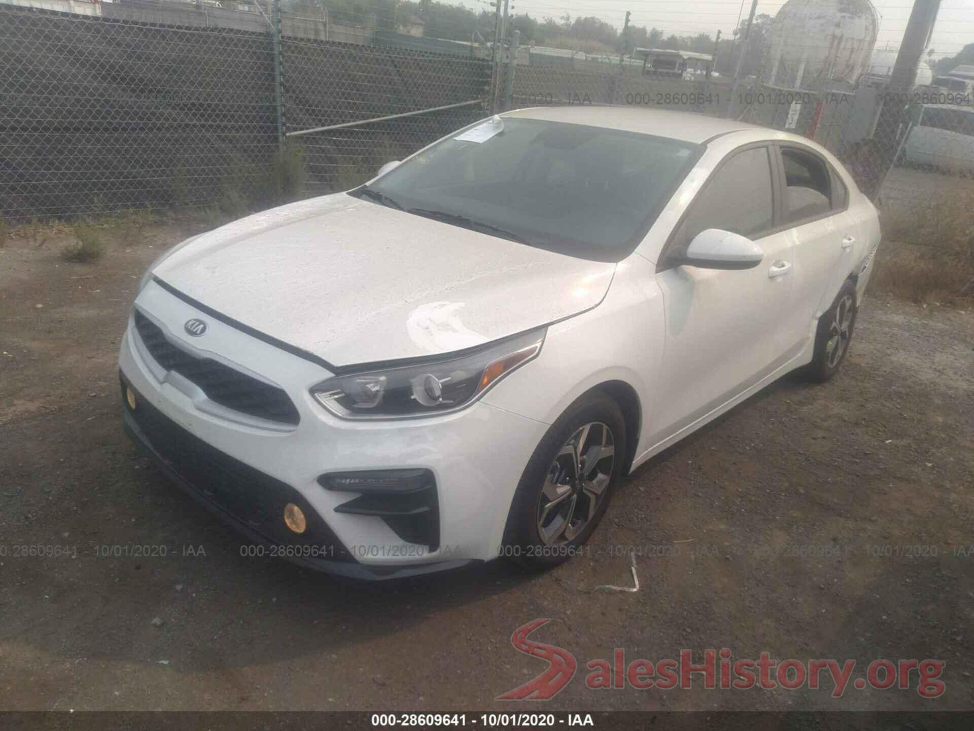 3KPF24AD5LE151327 2020 KIA FORTE