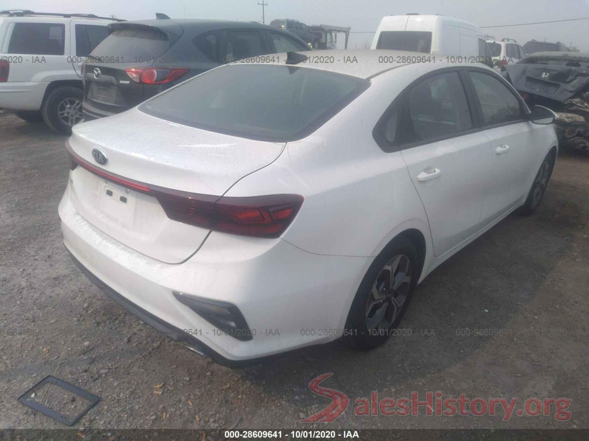 3KPF24AD5LE151327 2020 KIA FORTE