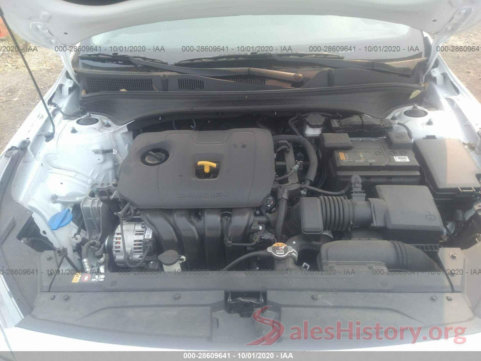 3KPF24AD5LE151327 2020 KIA FORTE