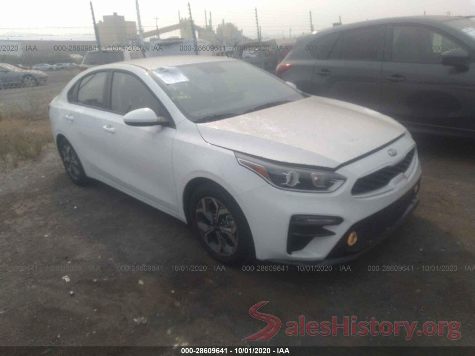 3KPF24AD5LE151327 2020 KIA FORTE