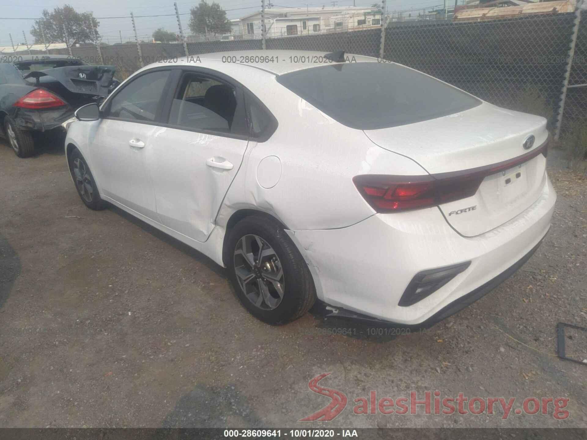 3KPF24AD5LE151327 2020 KIA FORTE