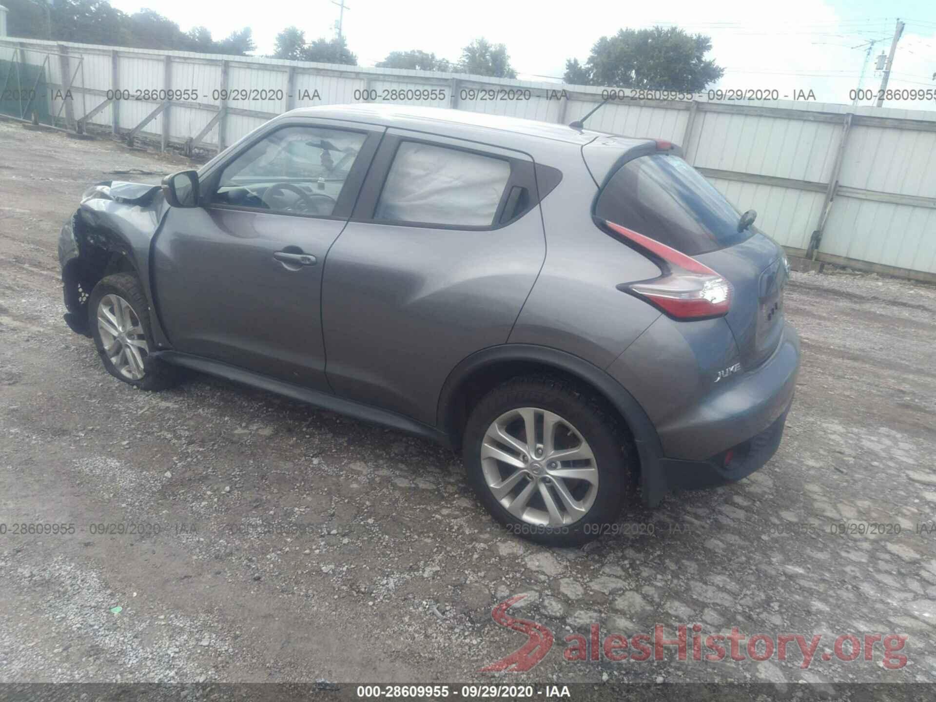 JN8AF5MR4GT603619 2016 NISSAN JUKE