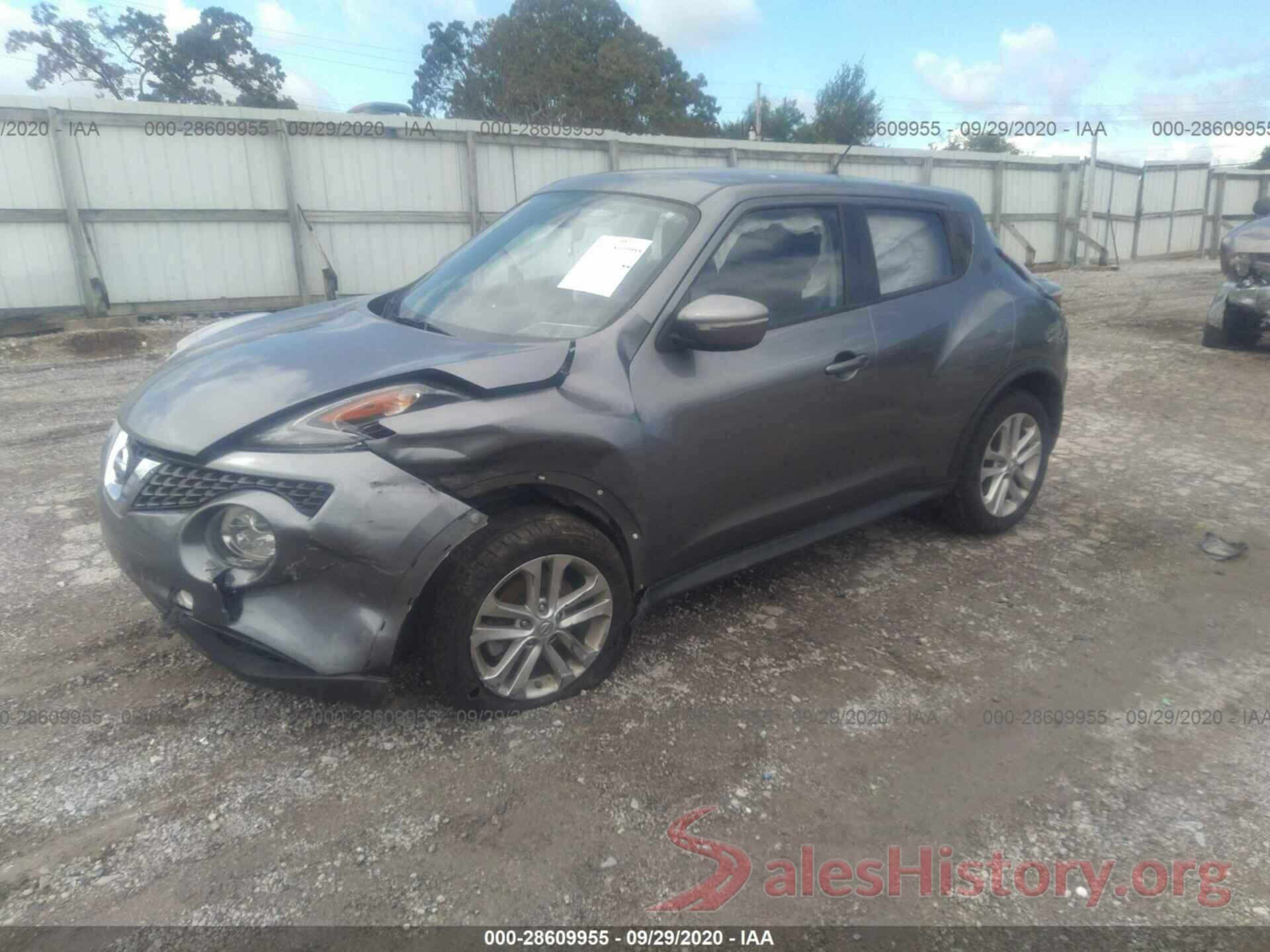 JN8AF5MR4GT603619 2016 NISSAN JUKE