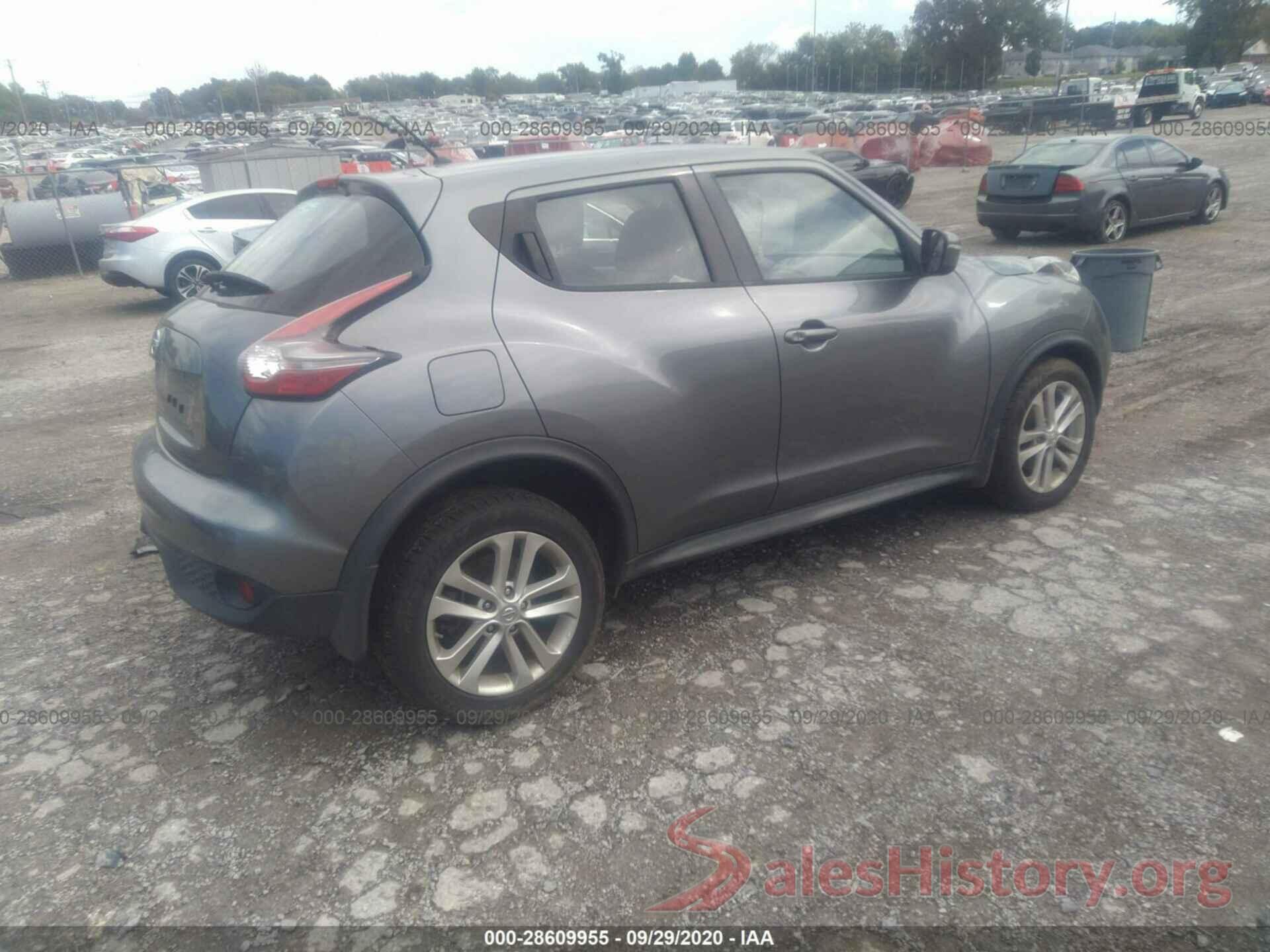 JN8AF5MR4GT603619 2016 NISSAN JUKE