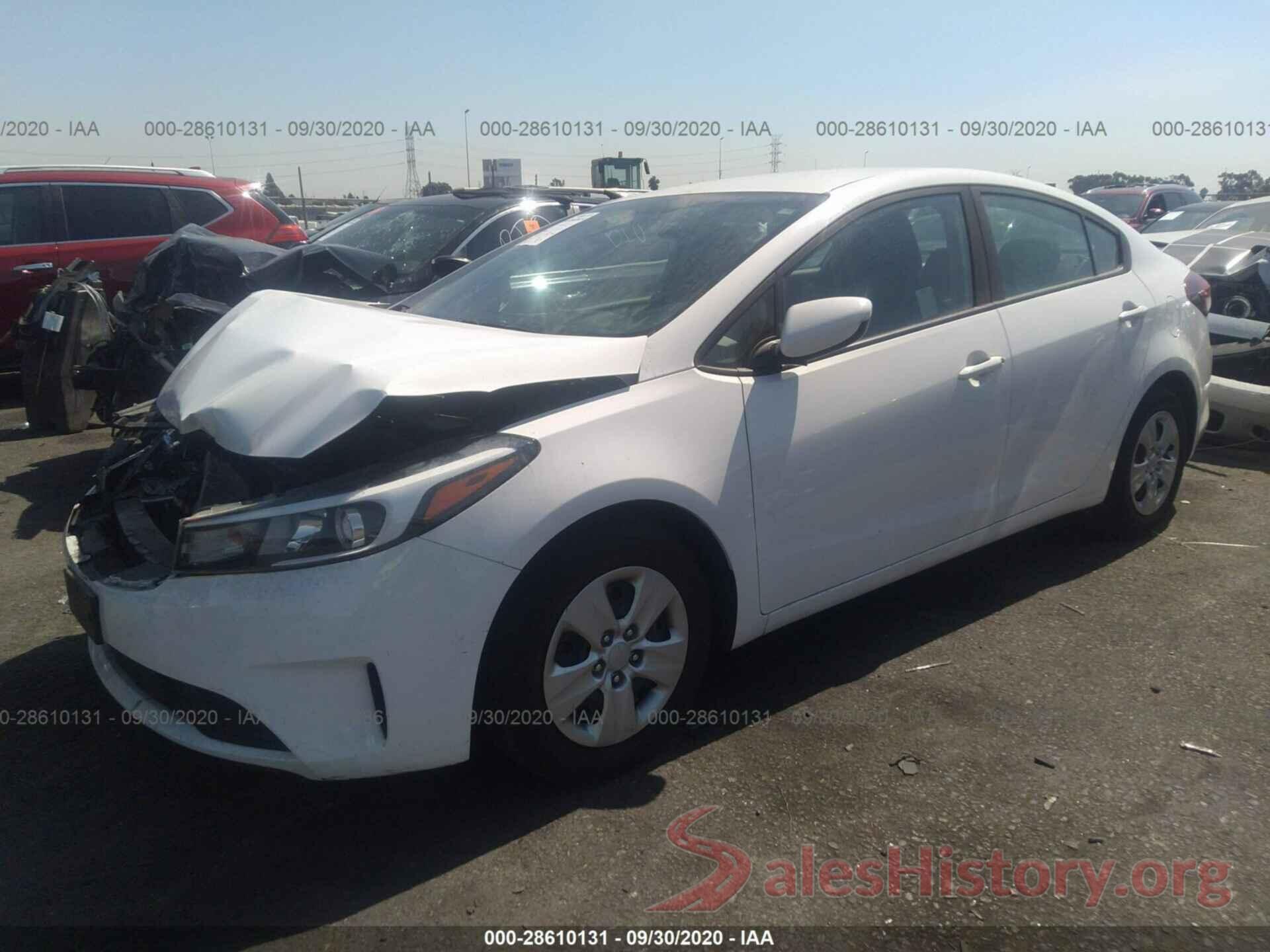 3KPFK4A76HE121996 2017 KIA FORTE