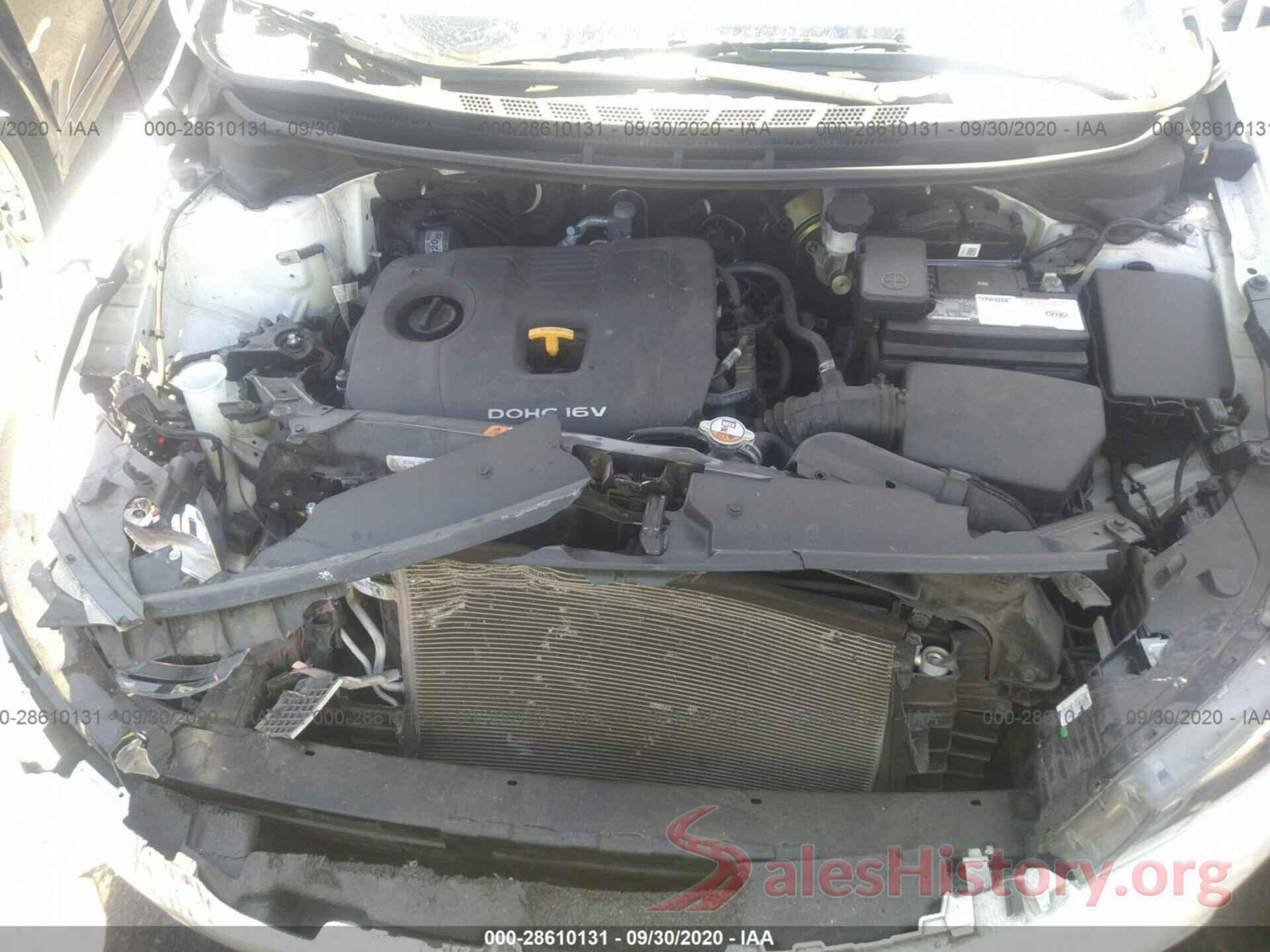 3KPFK4A76HE121996 2017 KIA FORTE