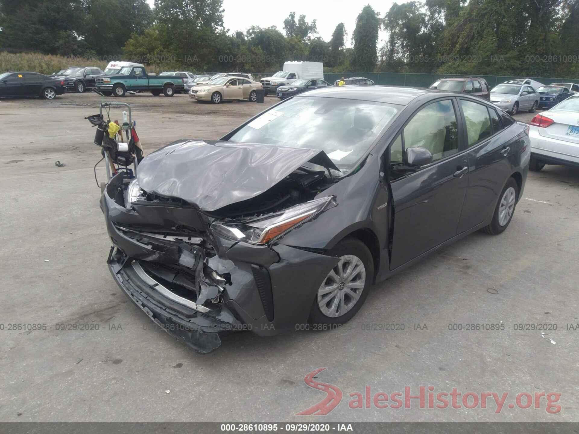 JTDKARFU5K3089263 2019 TOYOTA PRIUS