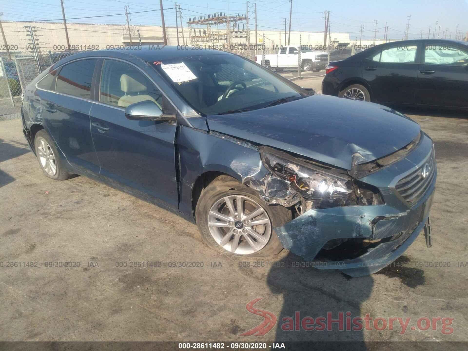 5NPE24AFXGH423627 2016 HYUNDAI SONATA