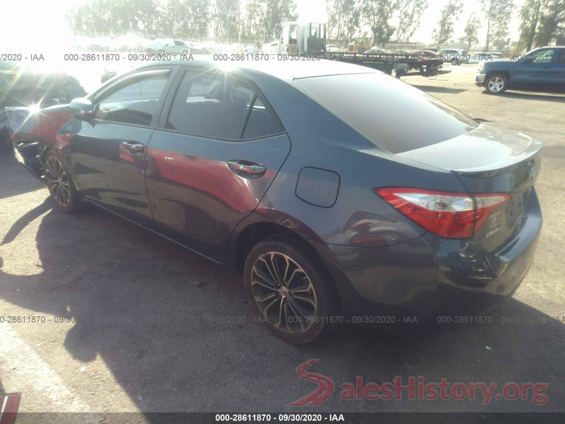 5YFBURHE4GP446251 2016 TOYOTA COROLLA