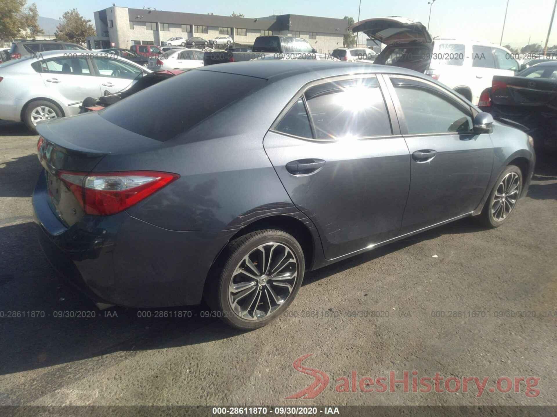 5YFBURHE4GP446251 2016 TOYOTA COROLLA