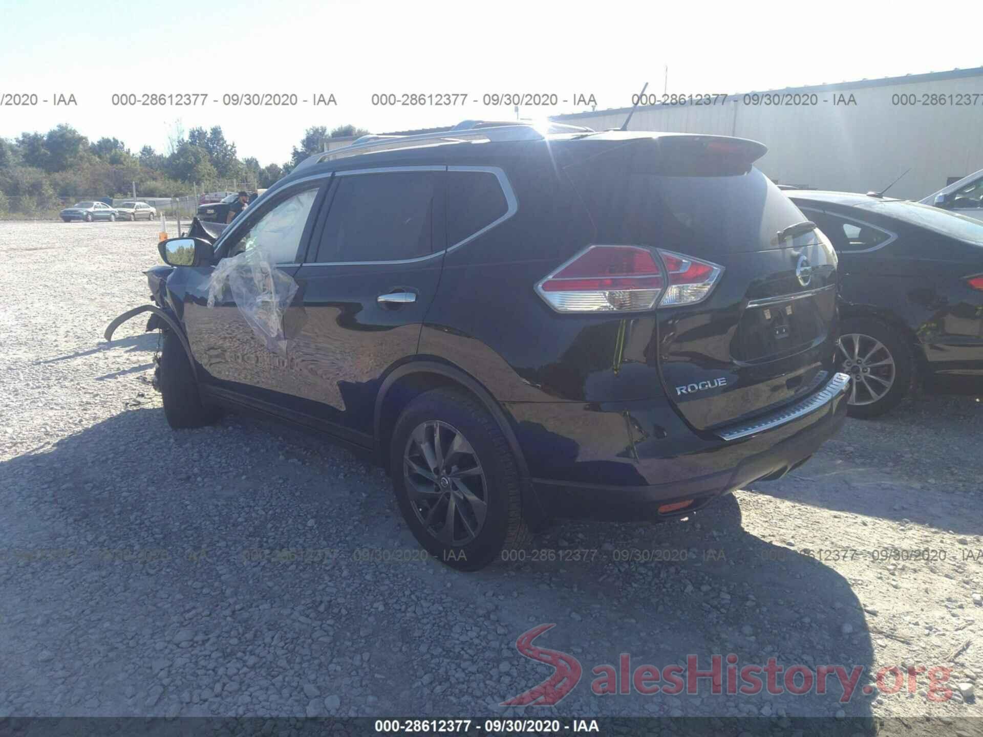 5N1AT2MT7GC876094 2016 NISSAN ROGUE