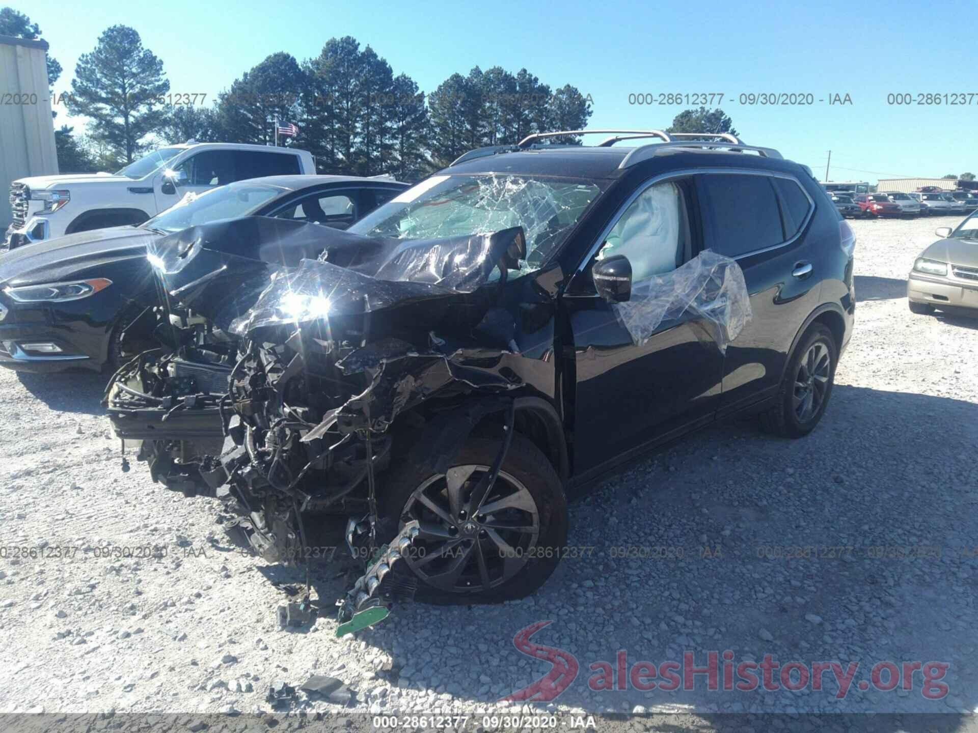 5N1AT2MT7GC876094 2016 NISSAN ROGUE