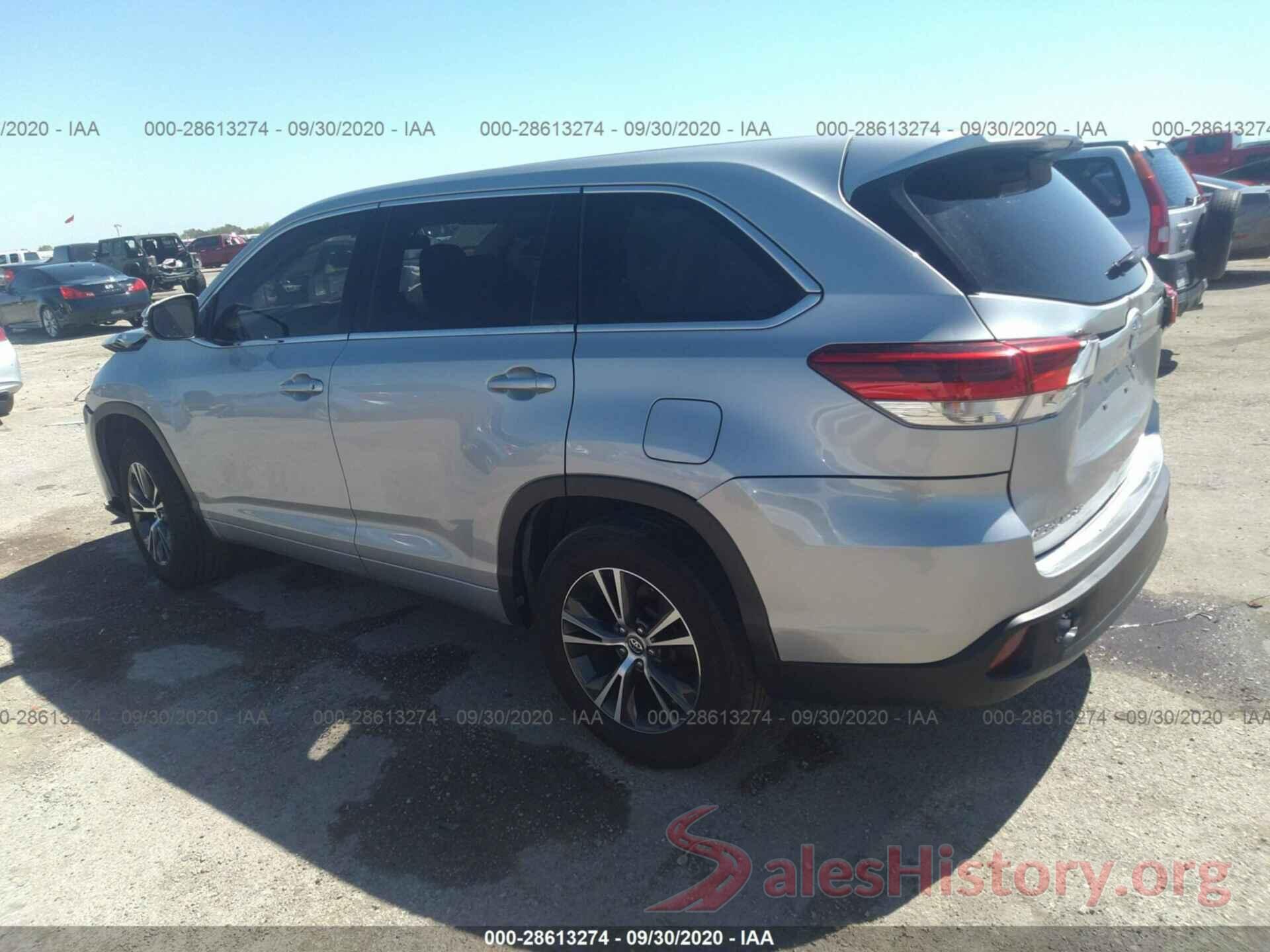 5TDZZRFH1JS254572 2018 TOYOTA HIGHLANDER