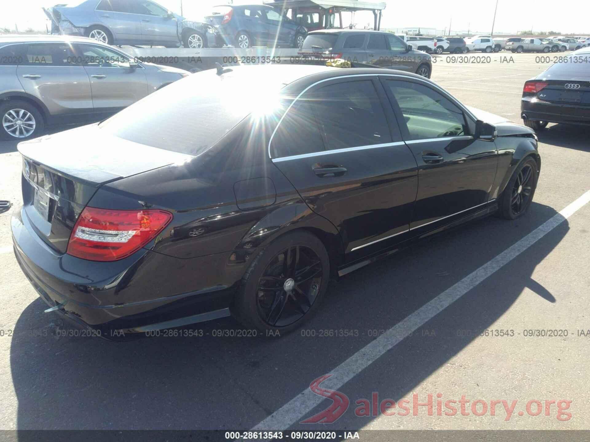 WDDGF4HB1ER310726 2014 MERCEDES-BENZ C-CLASS