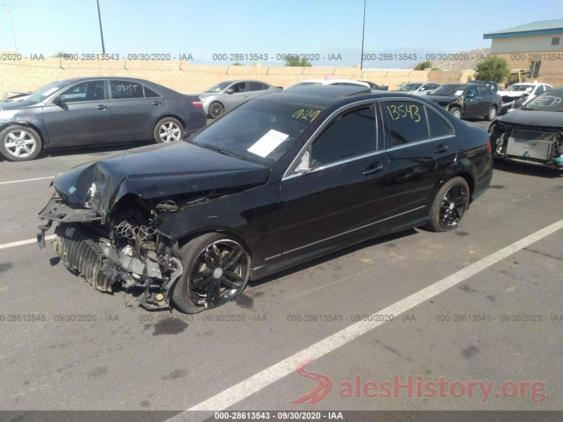 WDDGF4HB1ER310726 2014 MERCEDES-BENZ C-CLASS