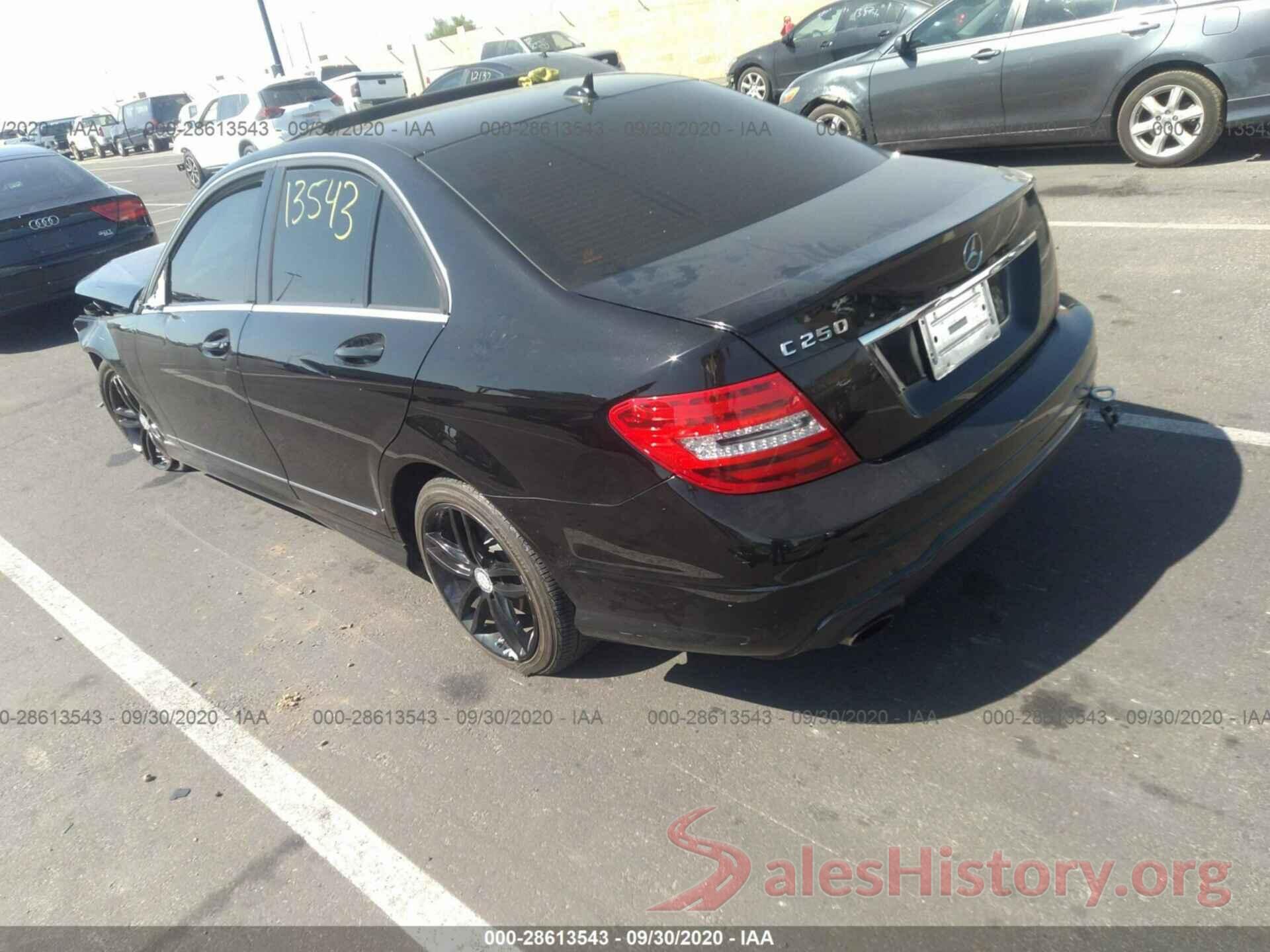 WDDGF4HB1ER310726 2014 MERCEDES-BENZ C-CLASS