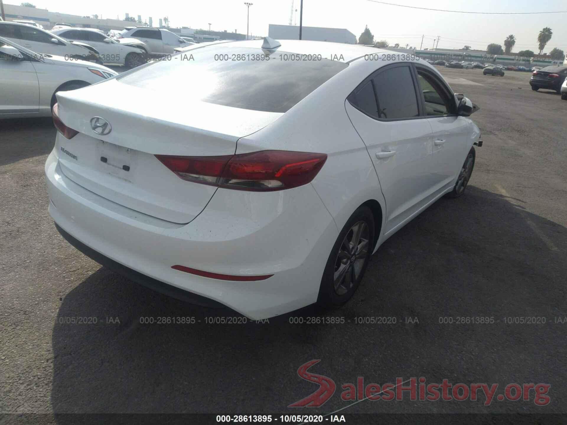 5NPD84LF3HH119418 2017 HYUNDAI ELANTRA