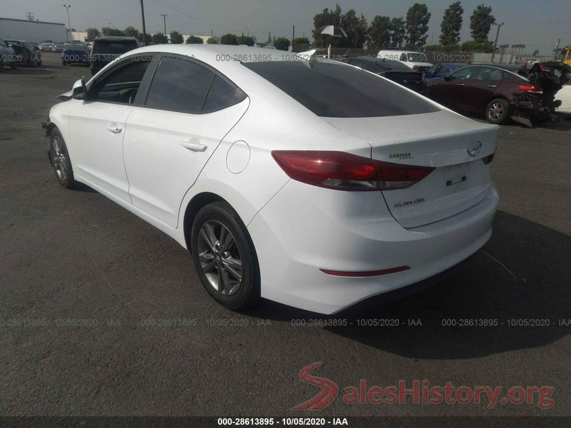 5NPD84LF3HH119418 2017 HYUNDAI ELANTRA