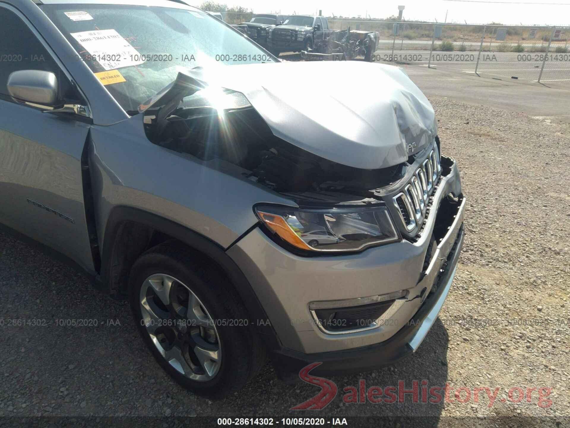 3C4NJDCB9KT620519 2019 JEEP COMPASS