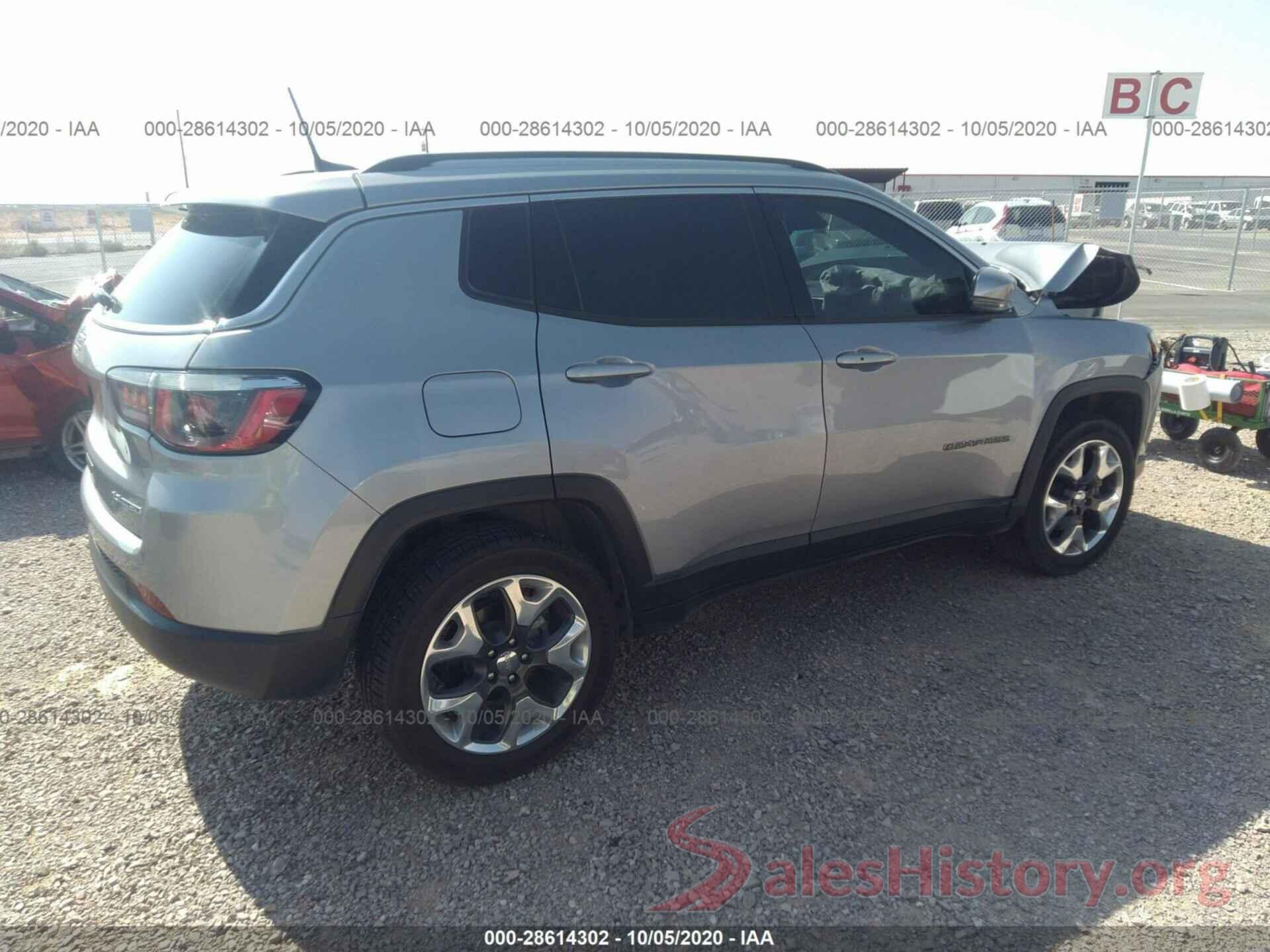 3C4NJDCB9KT620519 2019 JEEP COMPASS