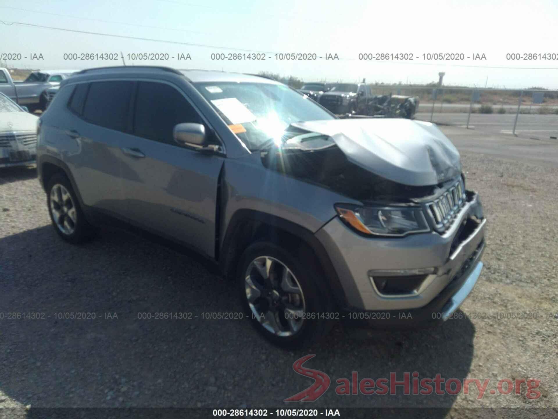 3C4NJDCB9KT620519 2019 JEEP COMPASS