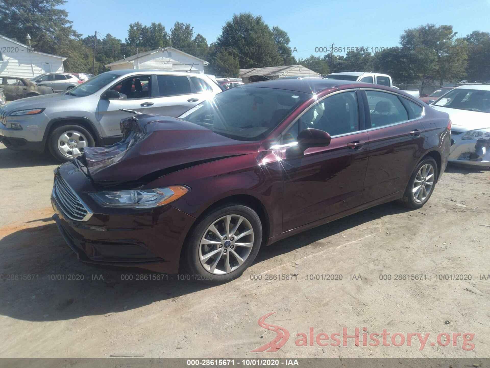 3FA6P0H75HR154342 2017 FORD FUSION